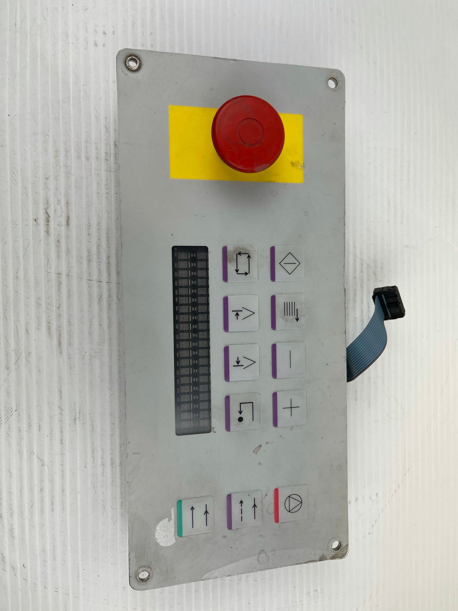 The Hall Company Control Panel 5623708-02 Revision C with Red Knob
