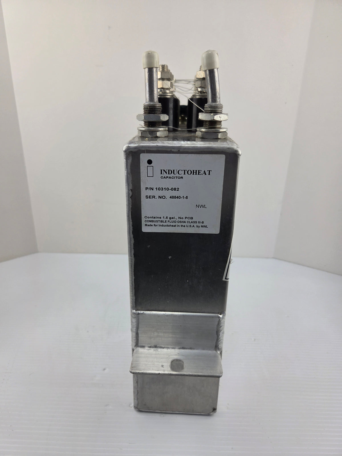 Inductoheat NWL 10310-082 Industrial Induction Heating Capacitor 1.5 Gal.