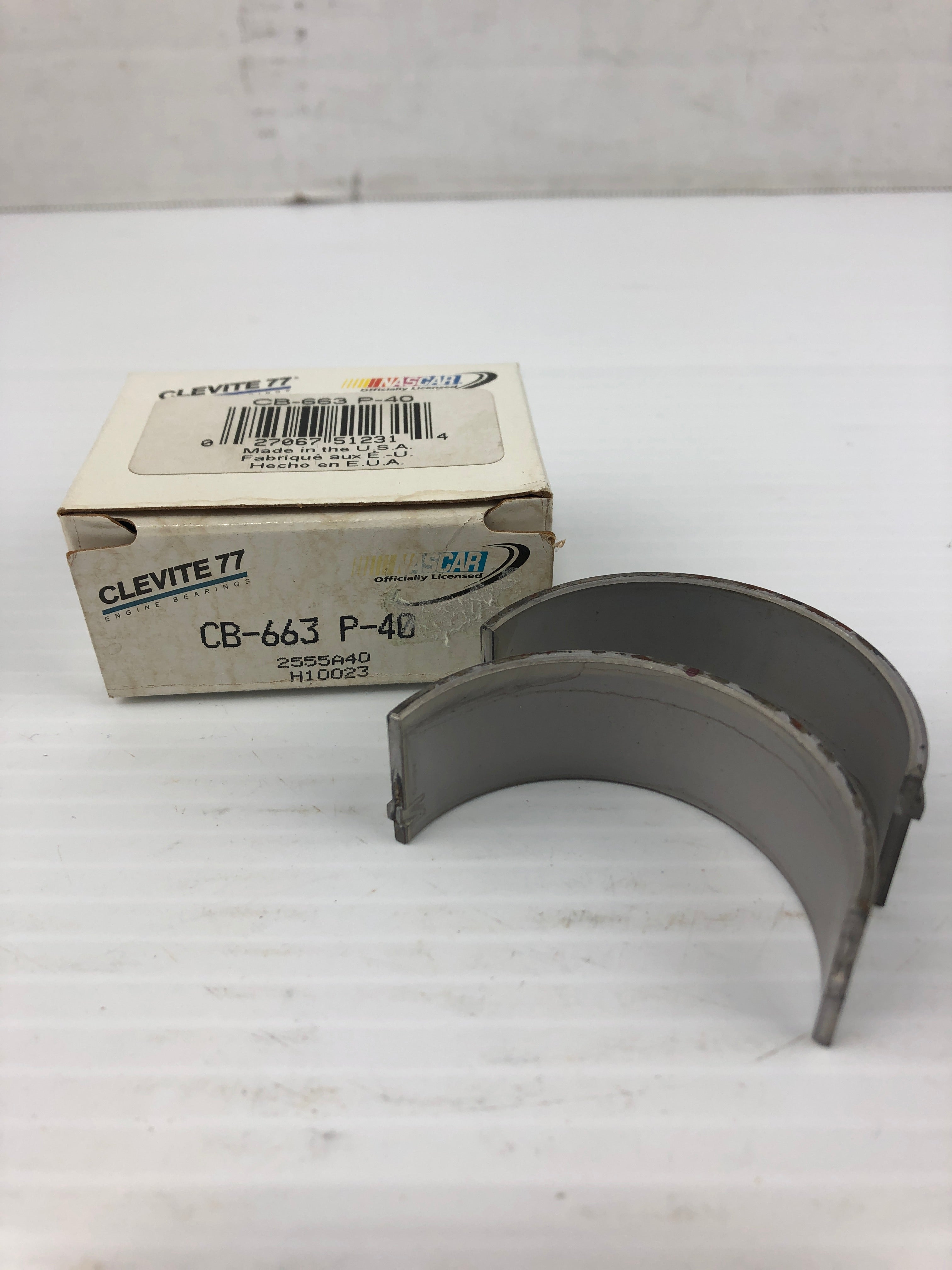 Clevite CB663P40 Engine Connecting Rod Bearing Pair CB-663 P-40
