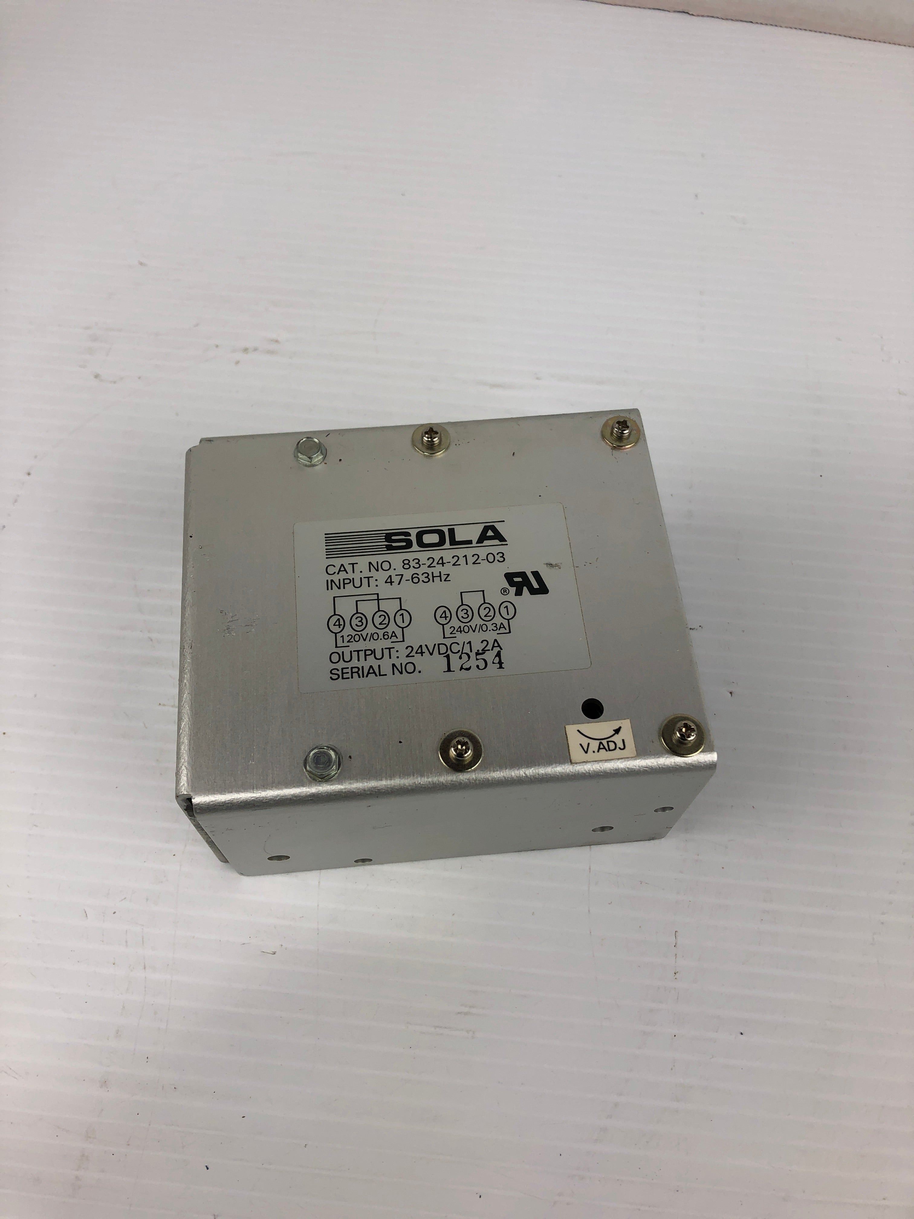 Sola 83-24-212-03 Power Supply