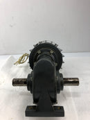 Baldor GC25005 Industrial Motor 0.1/0.13 HP 1350/1650 RPM 1PH JK-0 Gearmotor