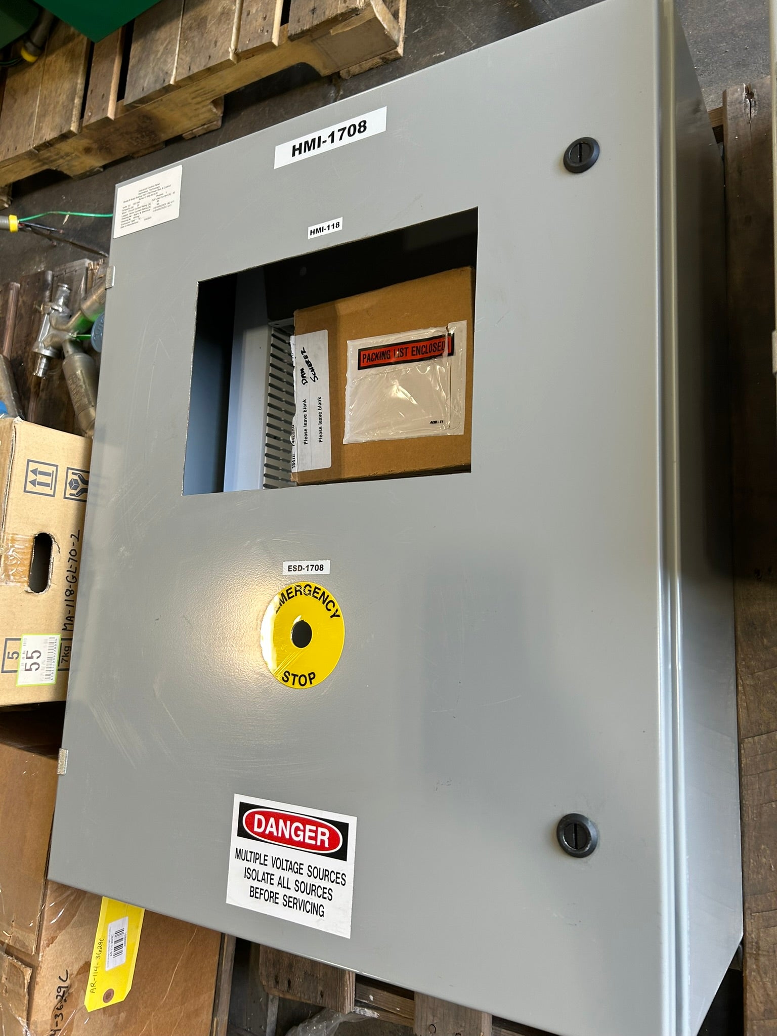SCE 4284915 Industrial Control Panel Enclosure SCE-30EL2410LP 30"x 24"x10"