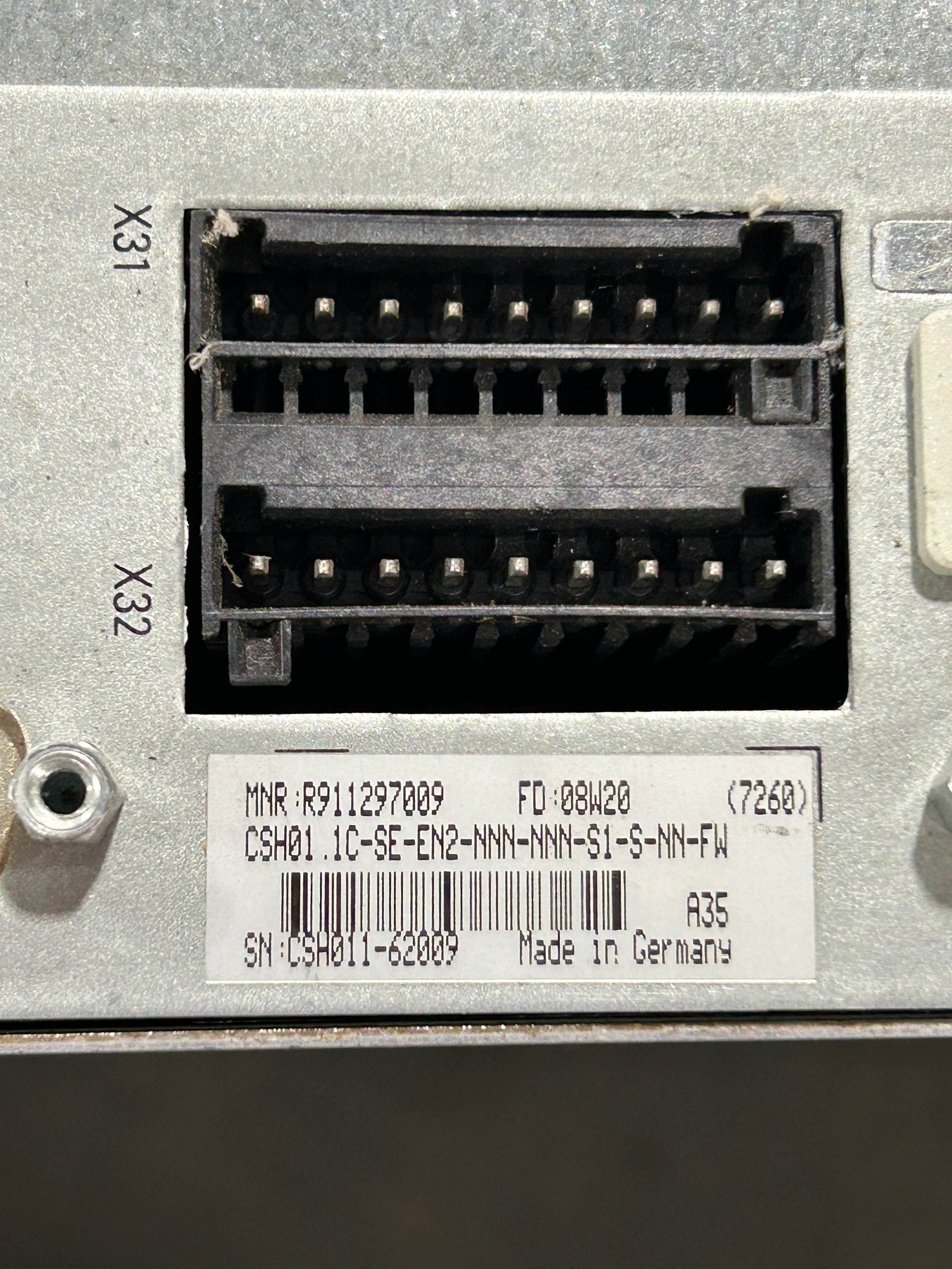 Rexroth HMS01.1N-W0070 Indradrive Drive CSH01.1C-SE-EN2-NNN-NNN-S1-S-NN-FW