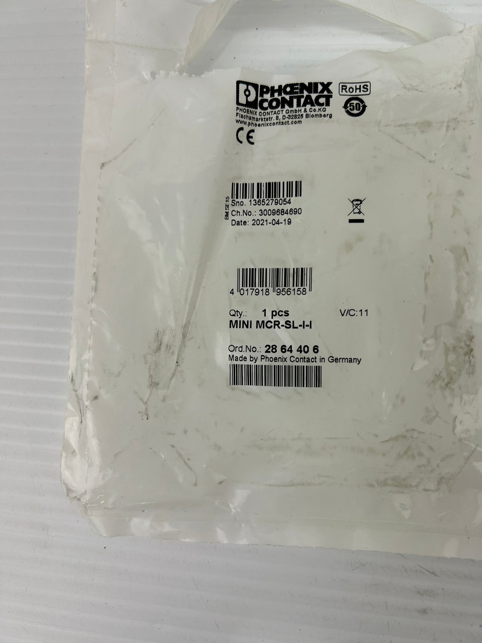 Phoenix Contact MINI MCR-SL-I-I Isolator