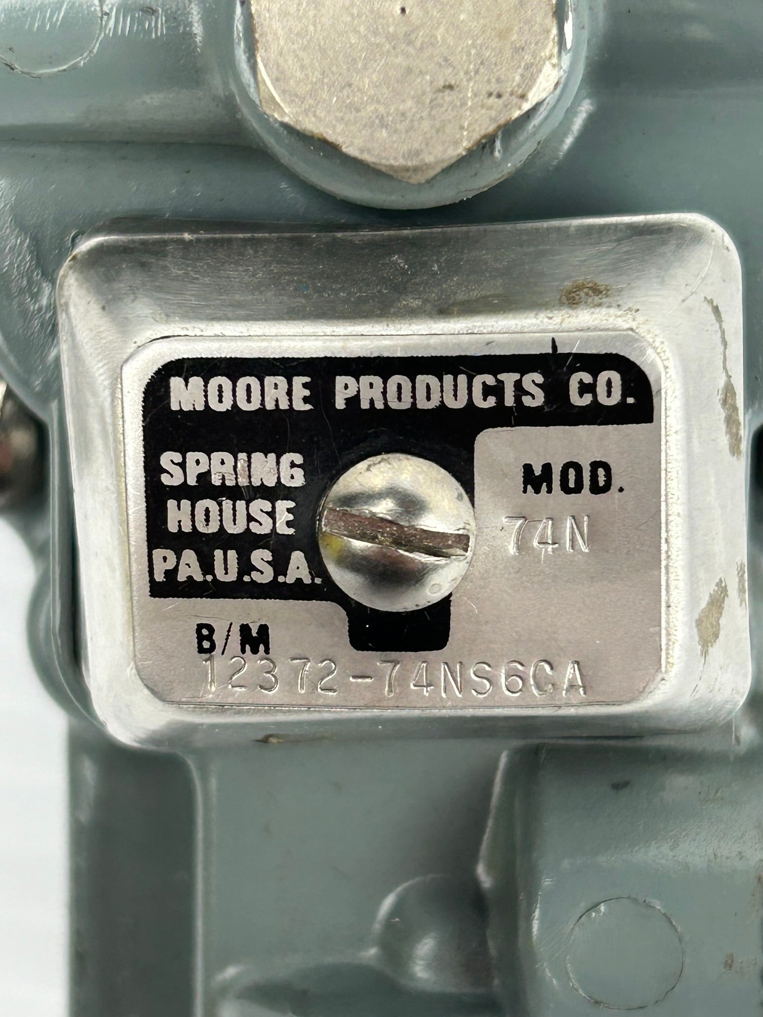 Moore 12372-74NS6CA H/FR Valve Positioner 74N