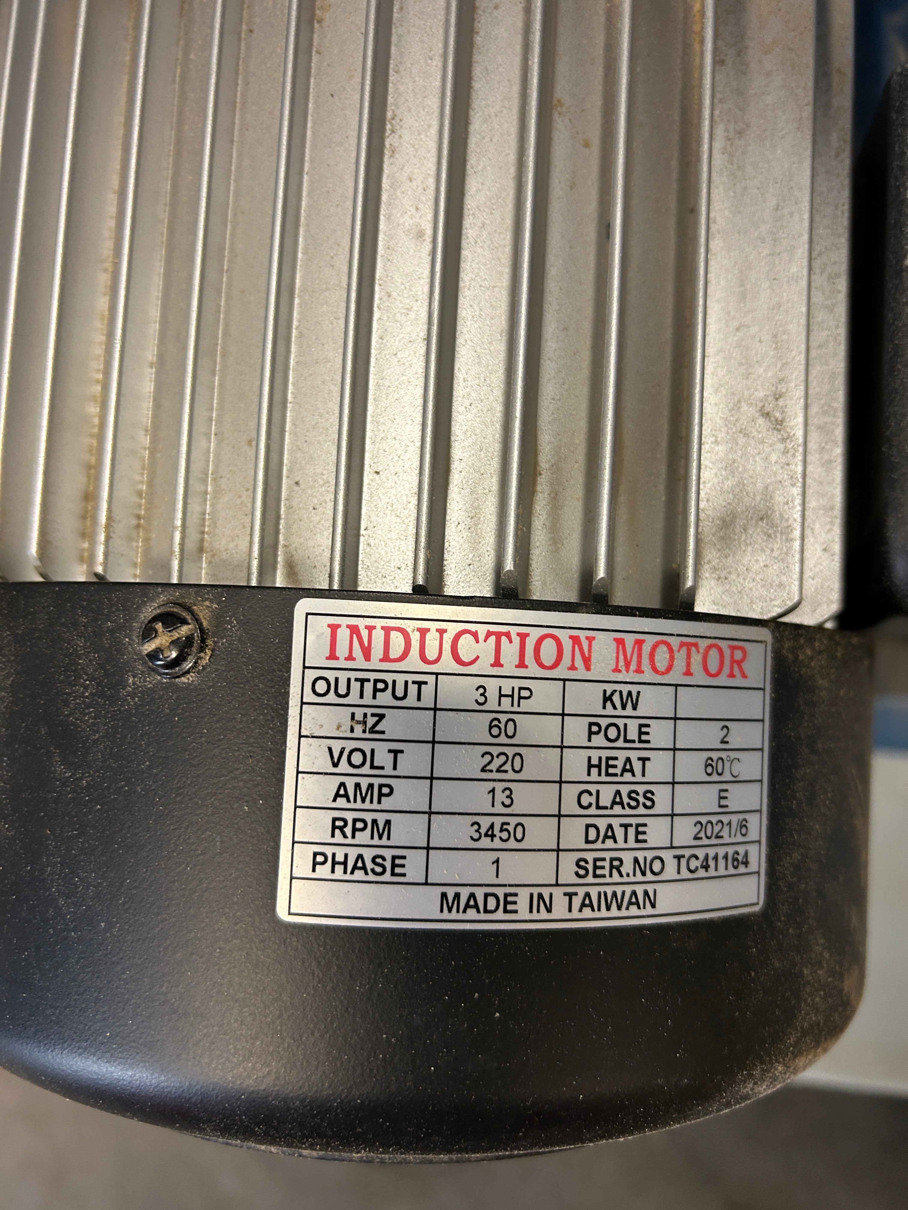 Baileigh Industrial DC-2300B Bag Style Dust Collector Woodworking 1PH 220V 3HP