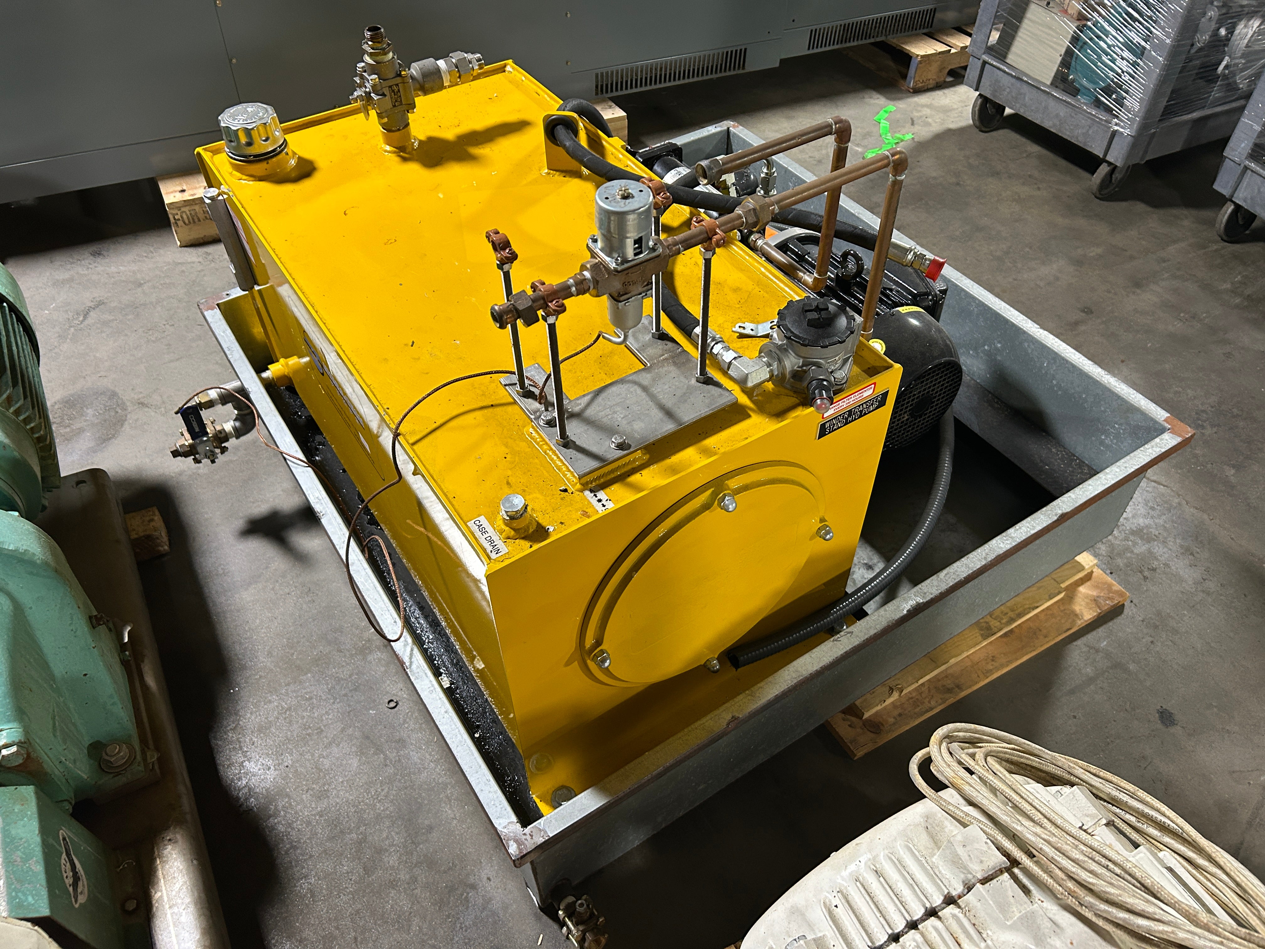 Hydra-Tech Pumps HT5EV Electric Hydraulic Pump Tank System 3.7kW 2,000 PSI 4 GPM