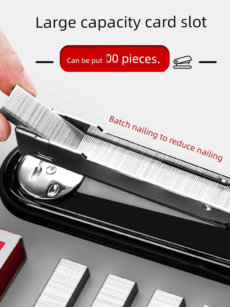 Deli Stapler Large Thicker Stapler Book Stapler Binding Supplies Small Staple