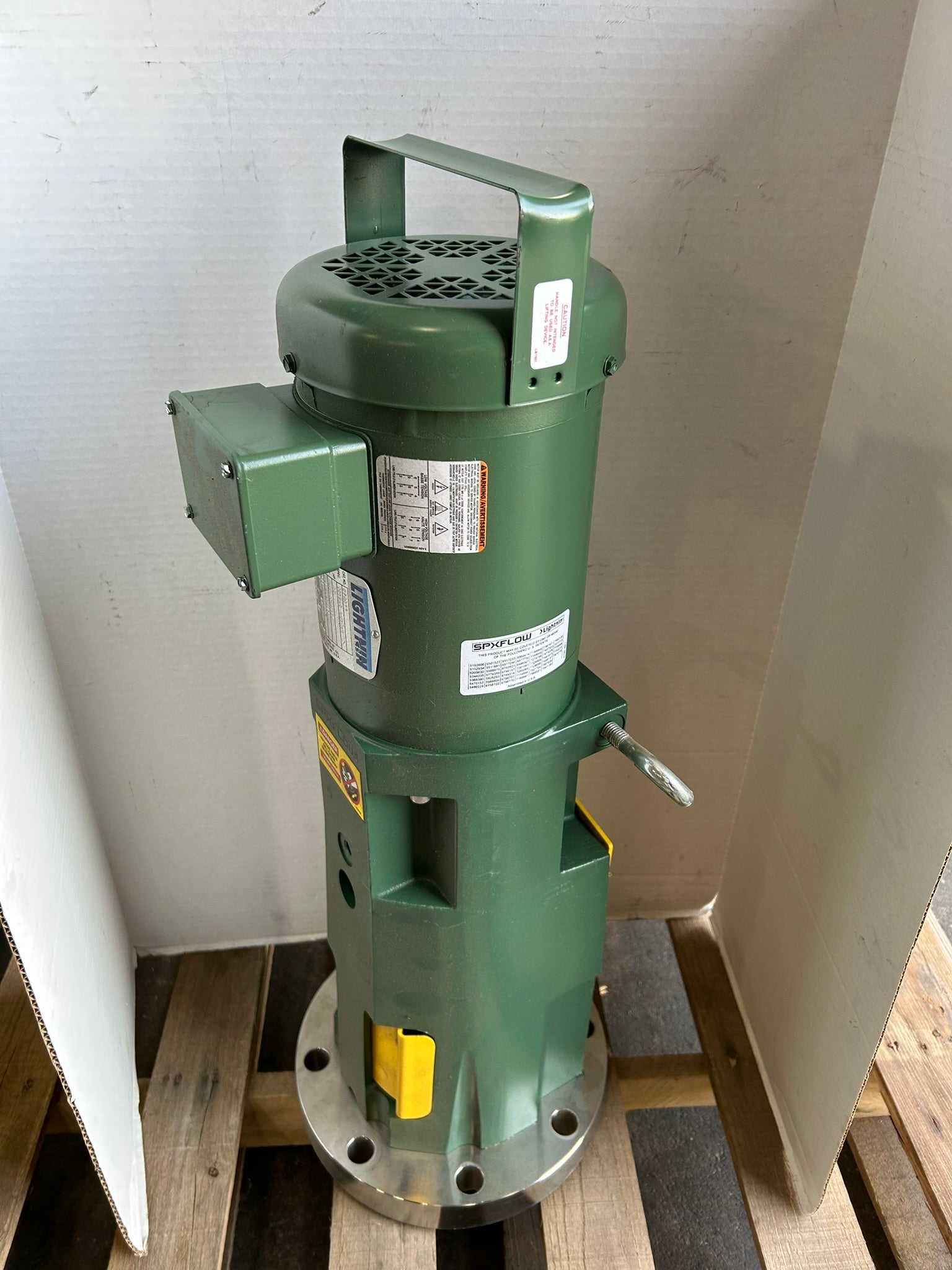 Lightnin 272899 DC Motor with SPX Flow X5S25 Mixer Head