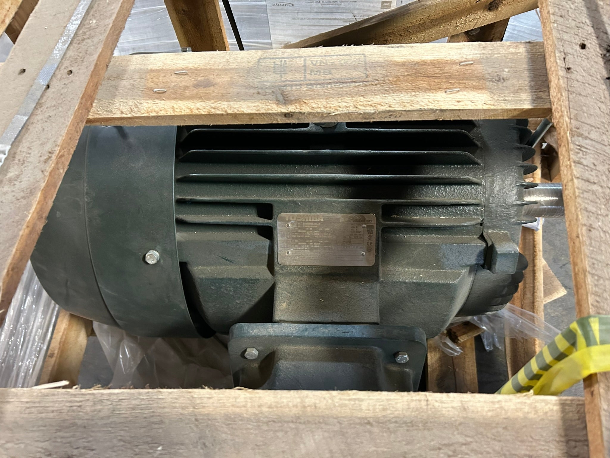 Toshiba 30 HP 1170 RPM 0306SDSR41A-P Industrial AC Motor