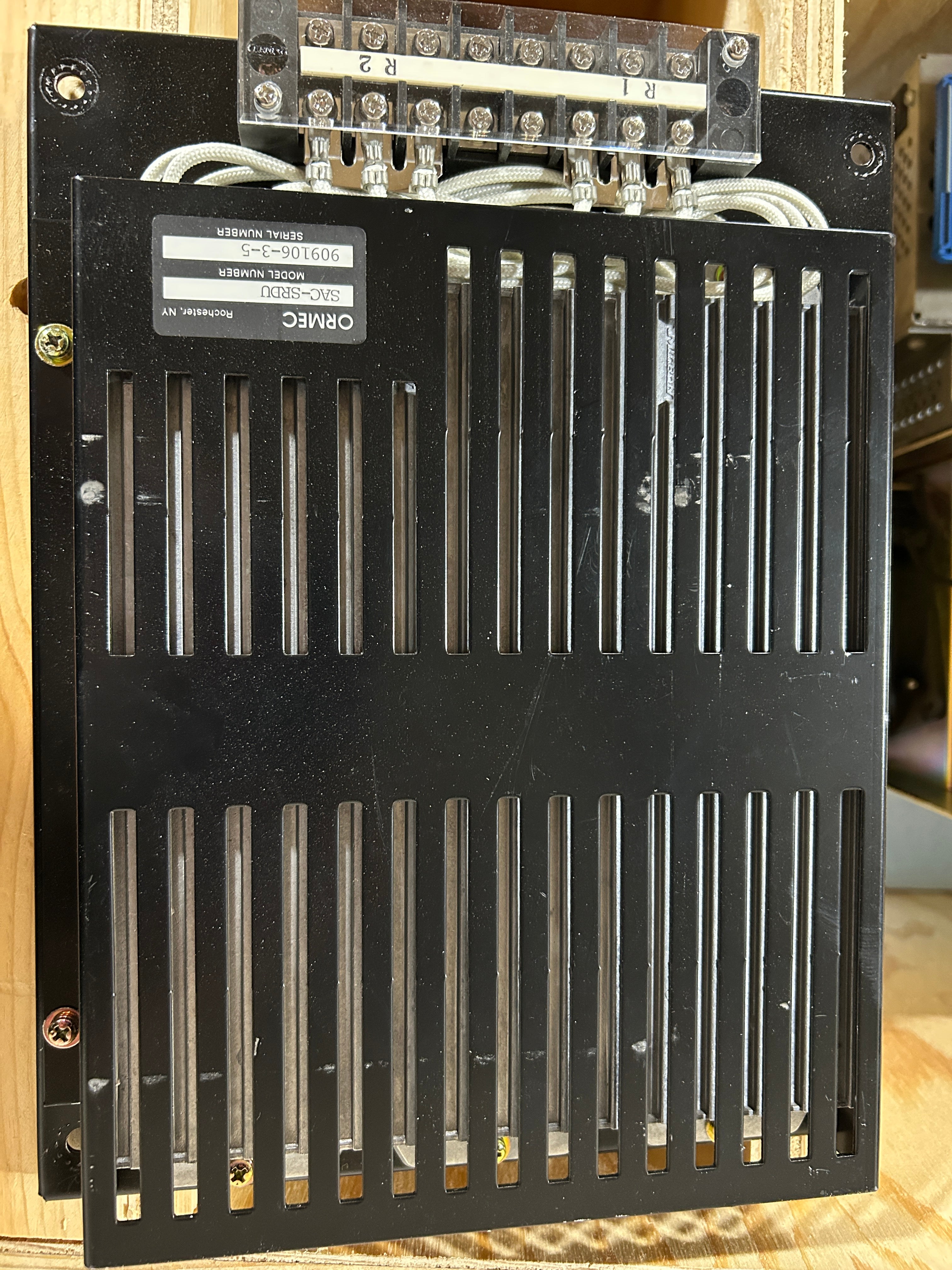 Ormec MCS-S33G:240 Servo Drive Assembly Breaker LF-330 Noise Filter SAC-SRDU