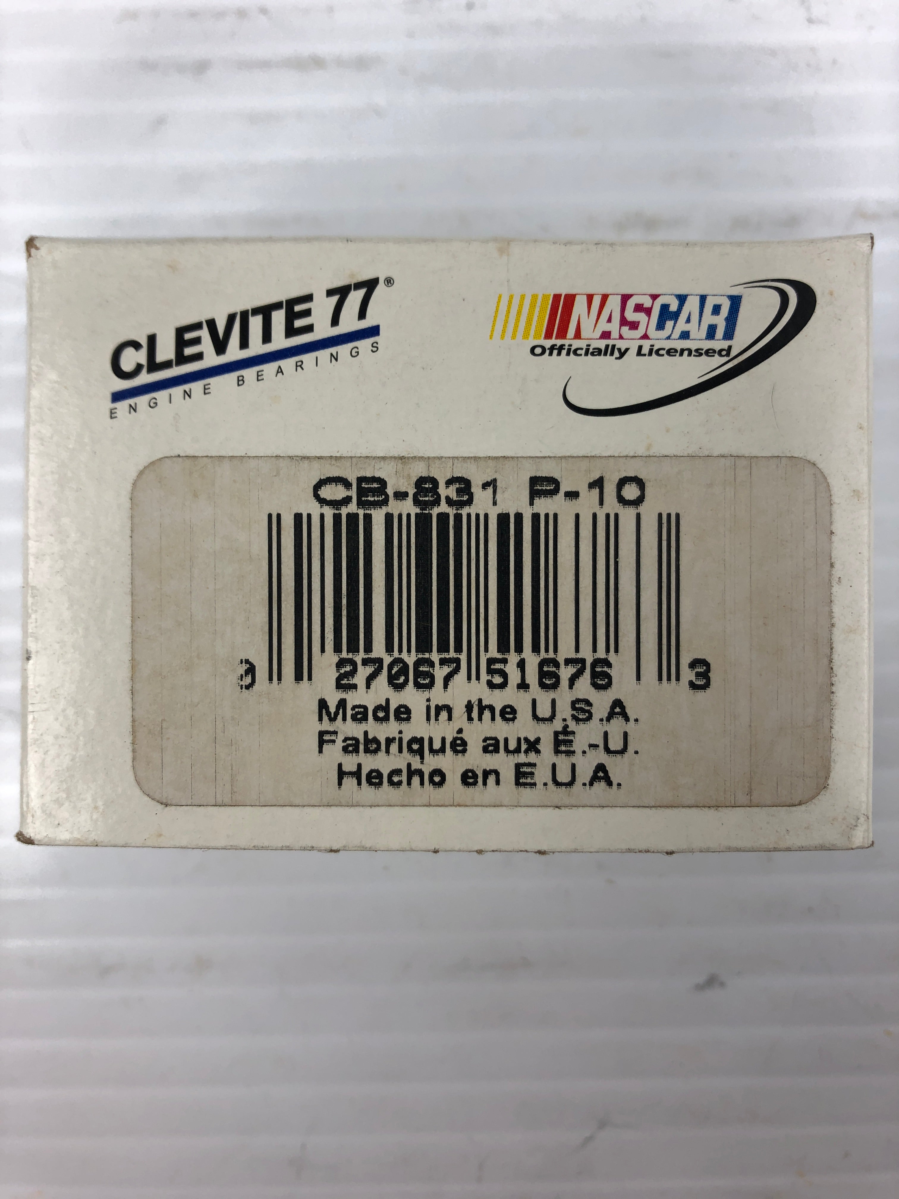 Clevite CB831P10 Engine Connecting Rod Bearing Pair CB-831 P-10