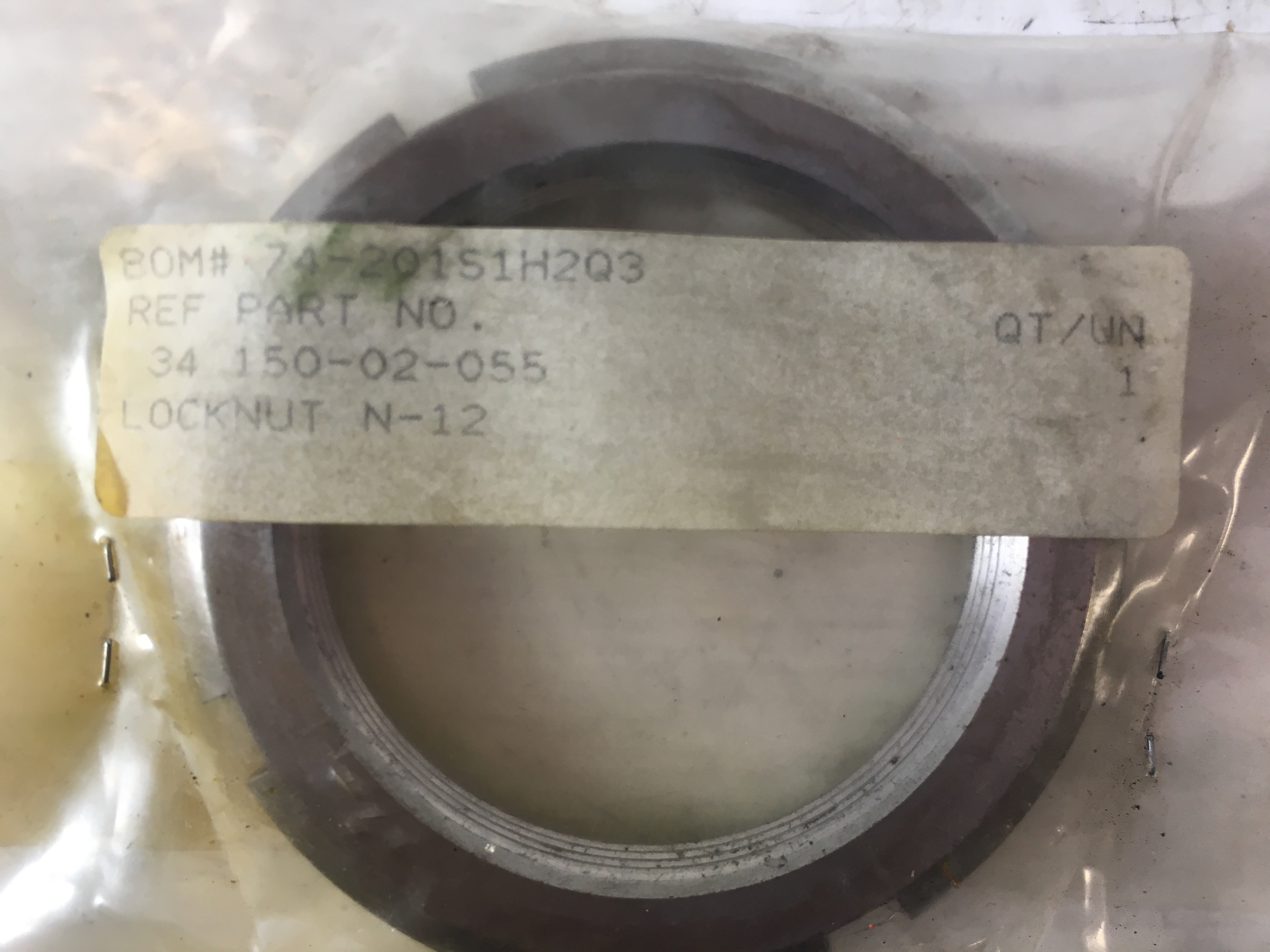 Bearing Locknut N-12 34 150-02-055