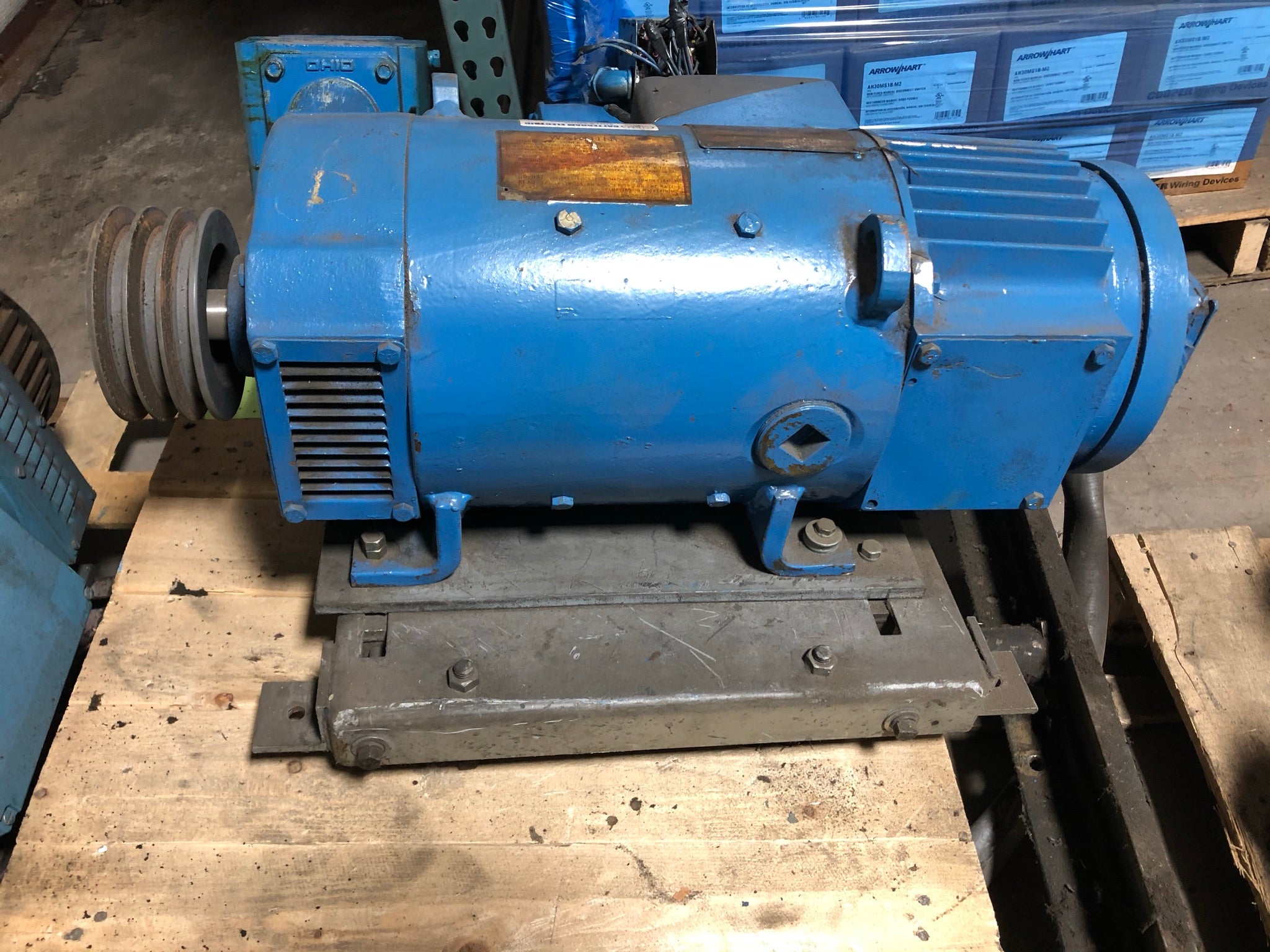 Unico Wound Field DC Motor 26HP 701-383 Blower 303-061 Transducer 700-870