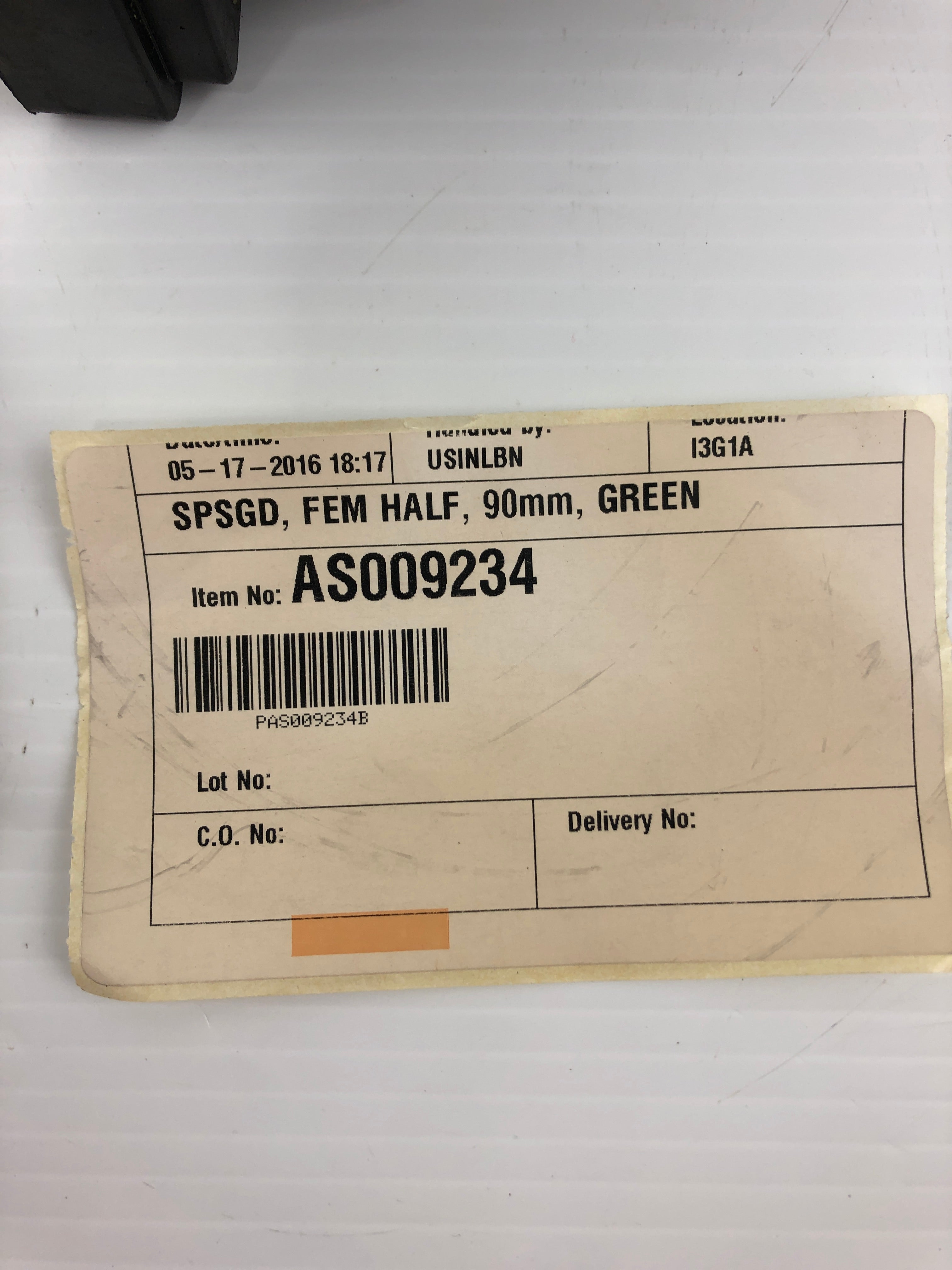 SPSGD Female and Male Half 90mm AS009234 AS009233 - 2 Halves