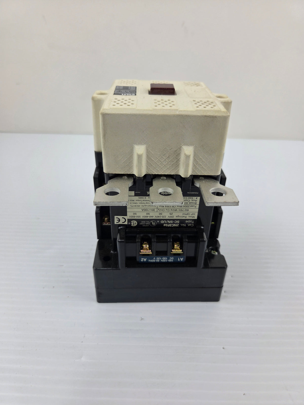 Fuji Electric 2NC3F0122 SC-5N/UD Magnetic Contactor 3PH 100A 100-120VAC/DC Coil