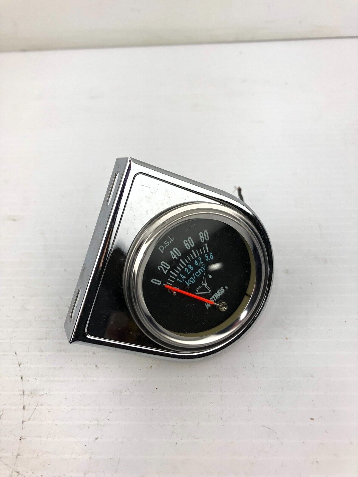Hastings 0-80 PSI Car Oil Pressure Gauge