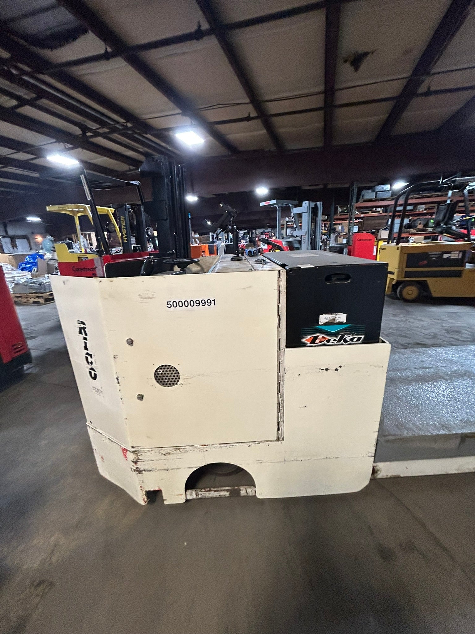 BPR Rico PLRDD100 Platform Electric Stand-Up Lift Truck 10,000 Lb. Type E 36V