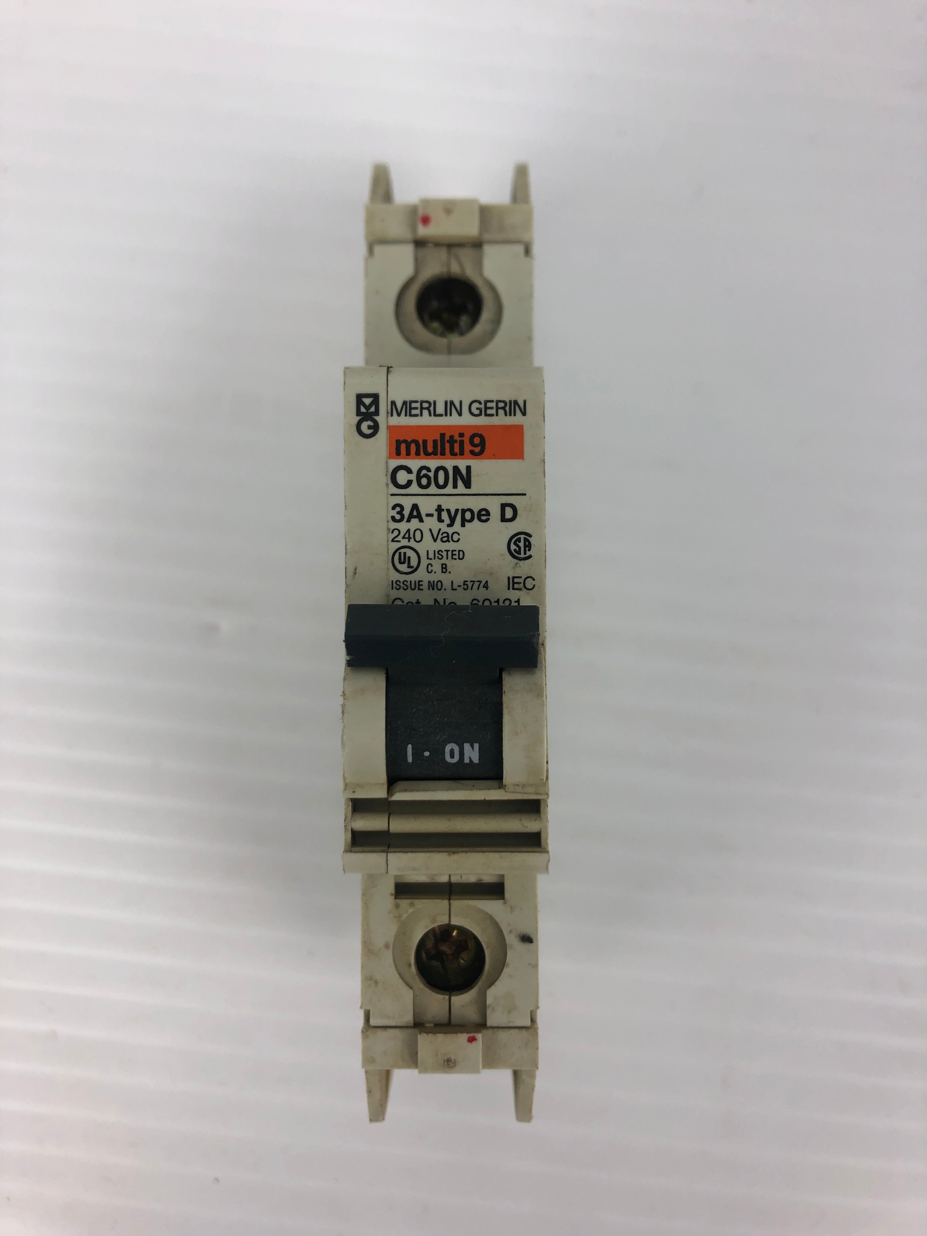 Merlin Gerin C60N Circuit Breaker Multi 9 Type D 3A 1P