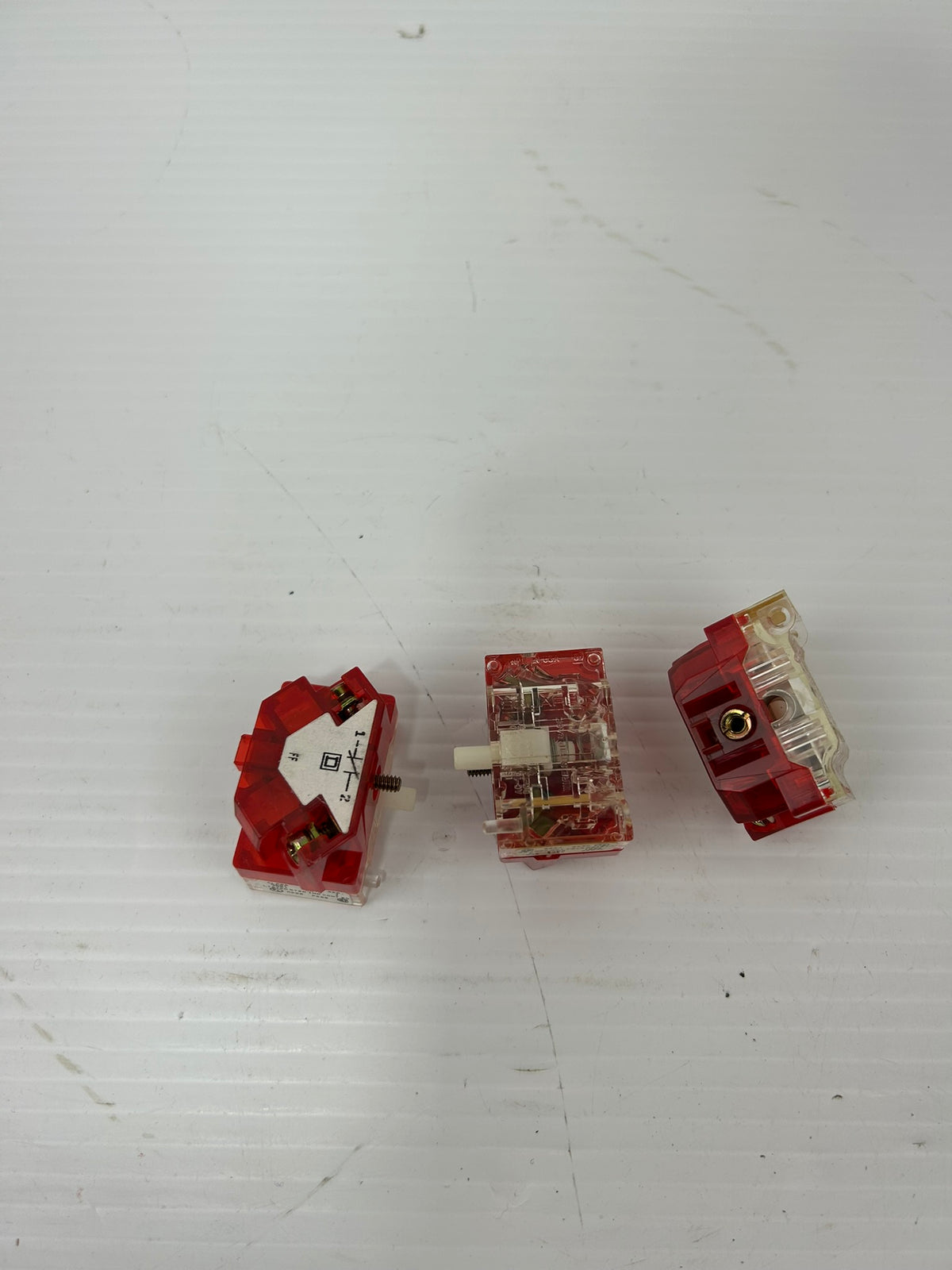 Square D KA-3 Contact Block KA-3 Series J Class 9001 - Lot of 3