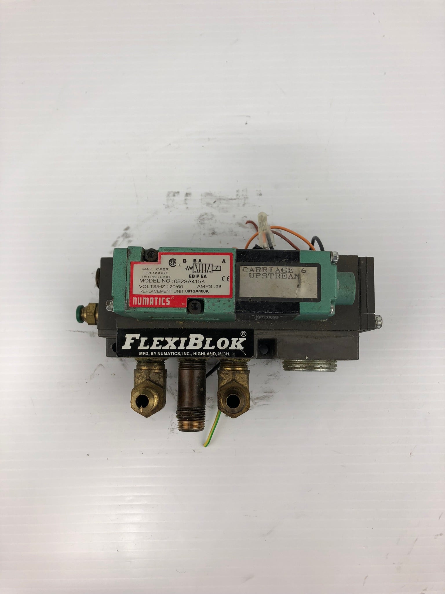 Numatics 082SA415K Solenoid Valve 081SA400K