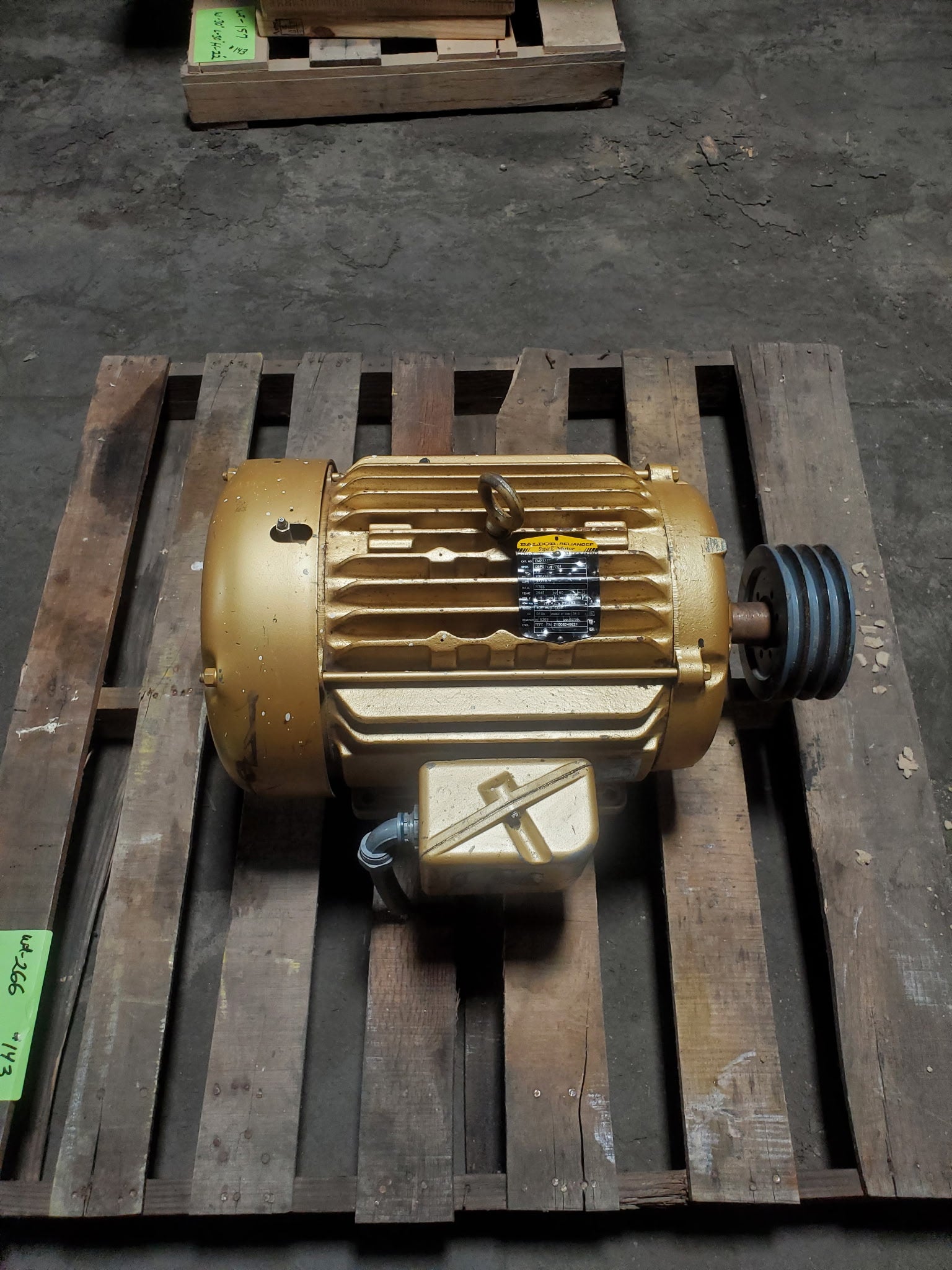 Baldor Reliance EM2333T 15HP Electric Motor 1765 RPM 230/460V 3PH TEFC 254T