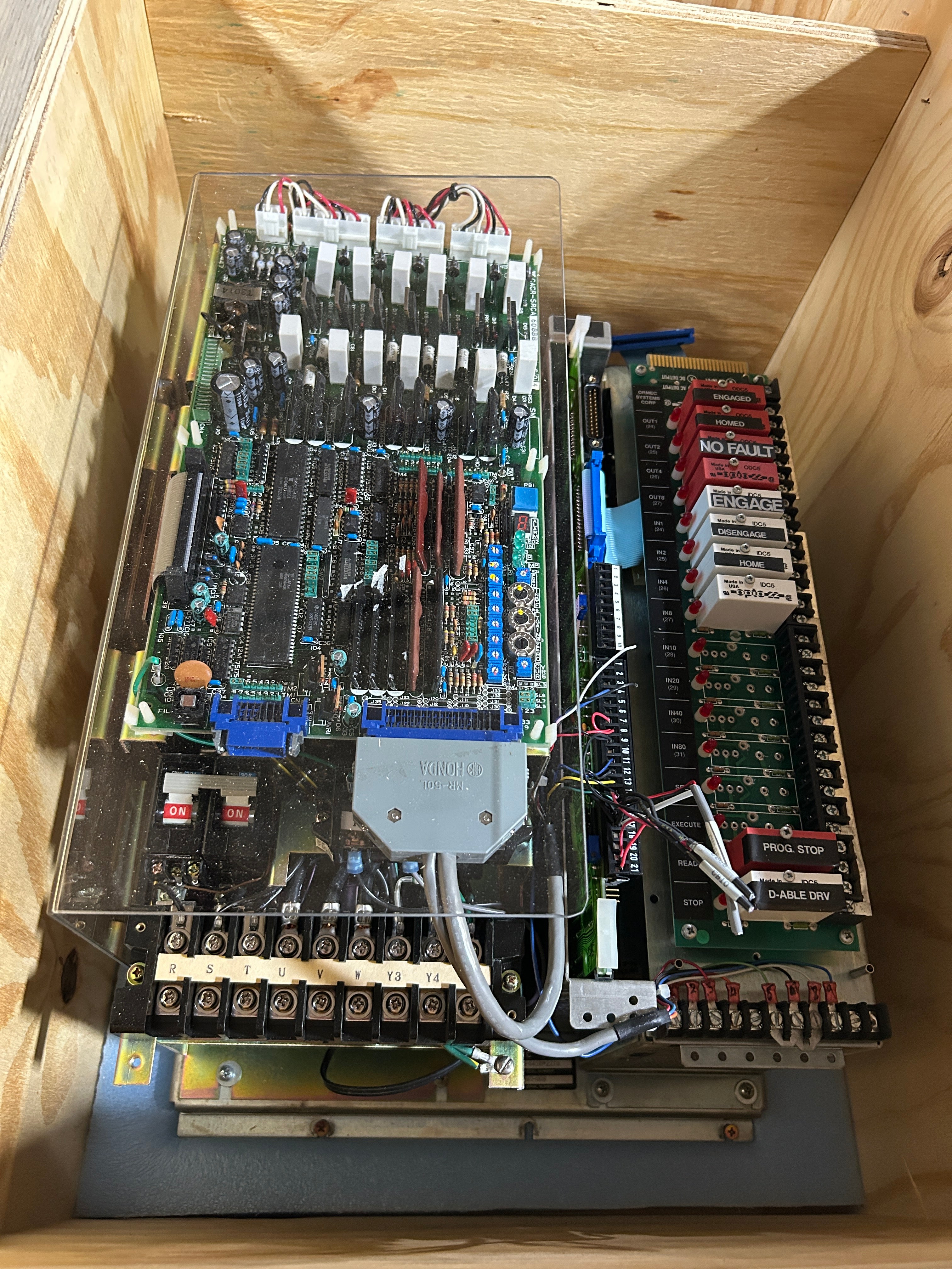 Ormec MCS-S45H*227A Servo Drive Assembly SAC-SDRU Breaker LF-330 Noise Filter