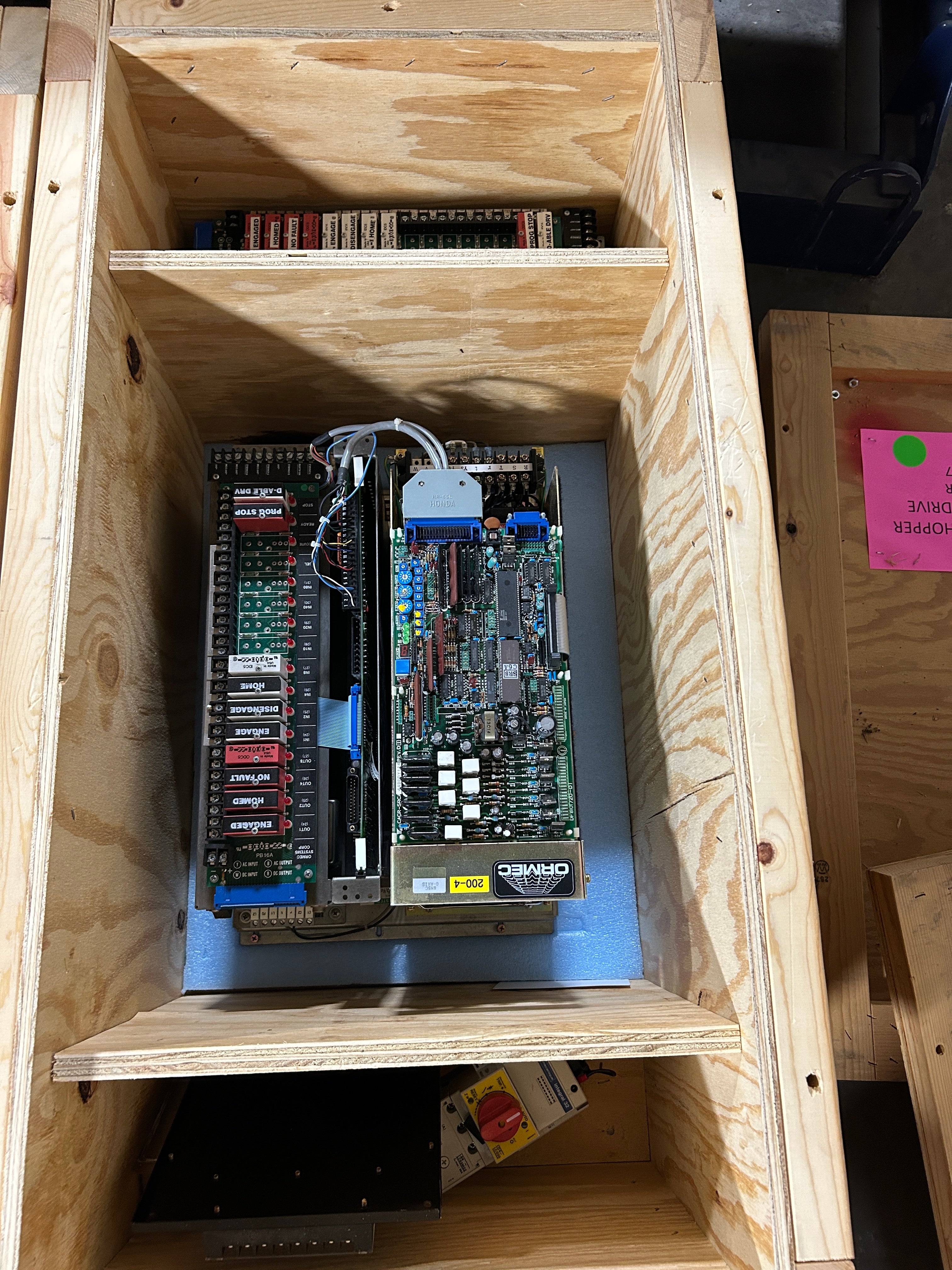 Ormec MCS-S33G:240 Servo Drive Assembly Breaker LF-330 Noise Filter SAC-SRDU