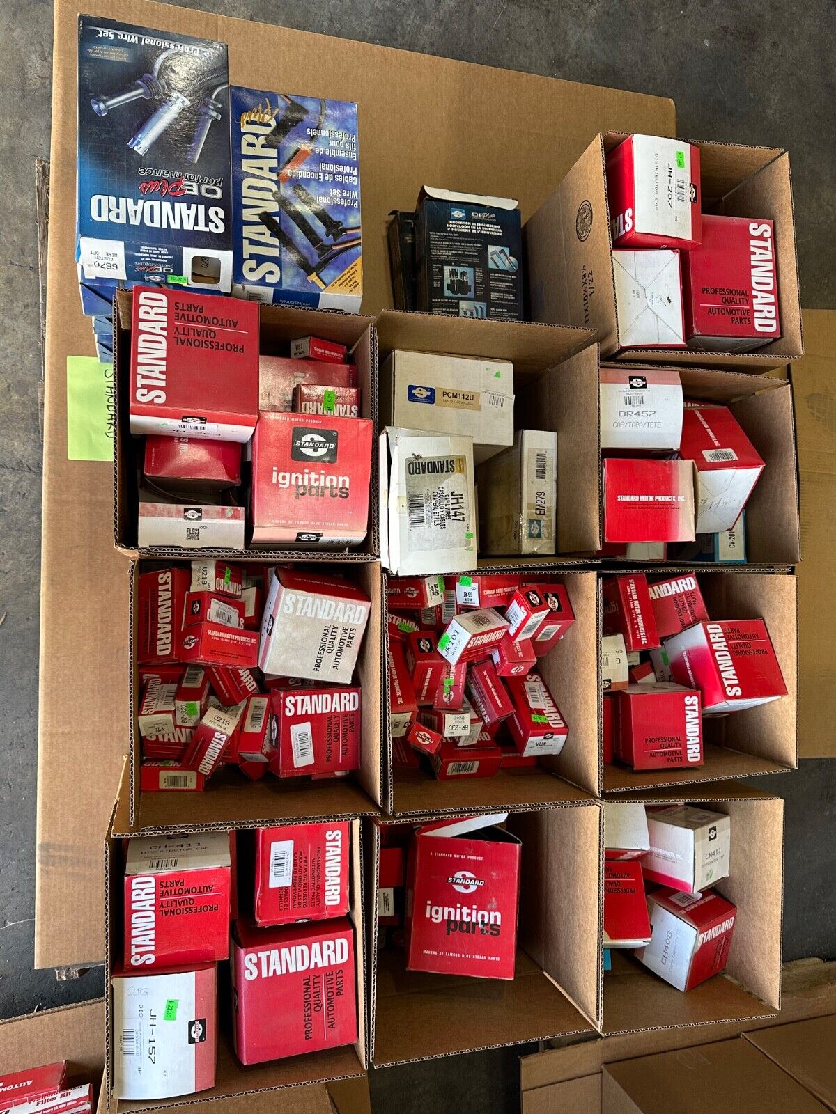 Huge Lot of Standard Auto Parts 250+ Items