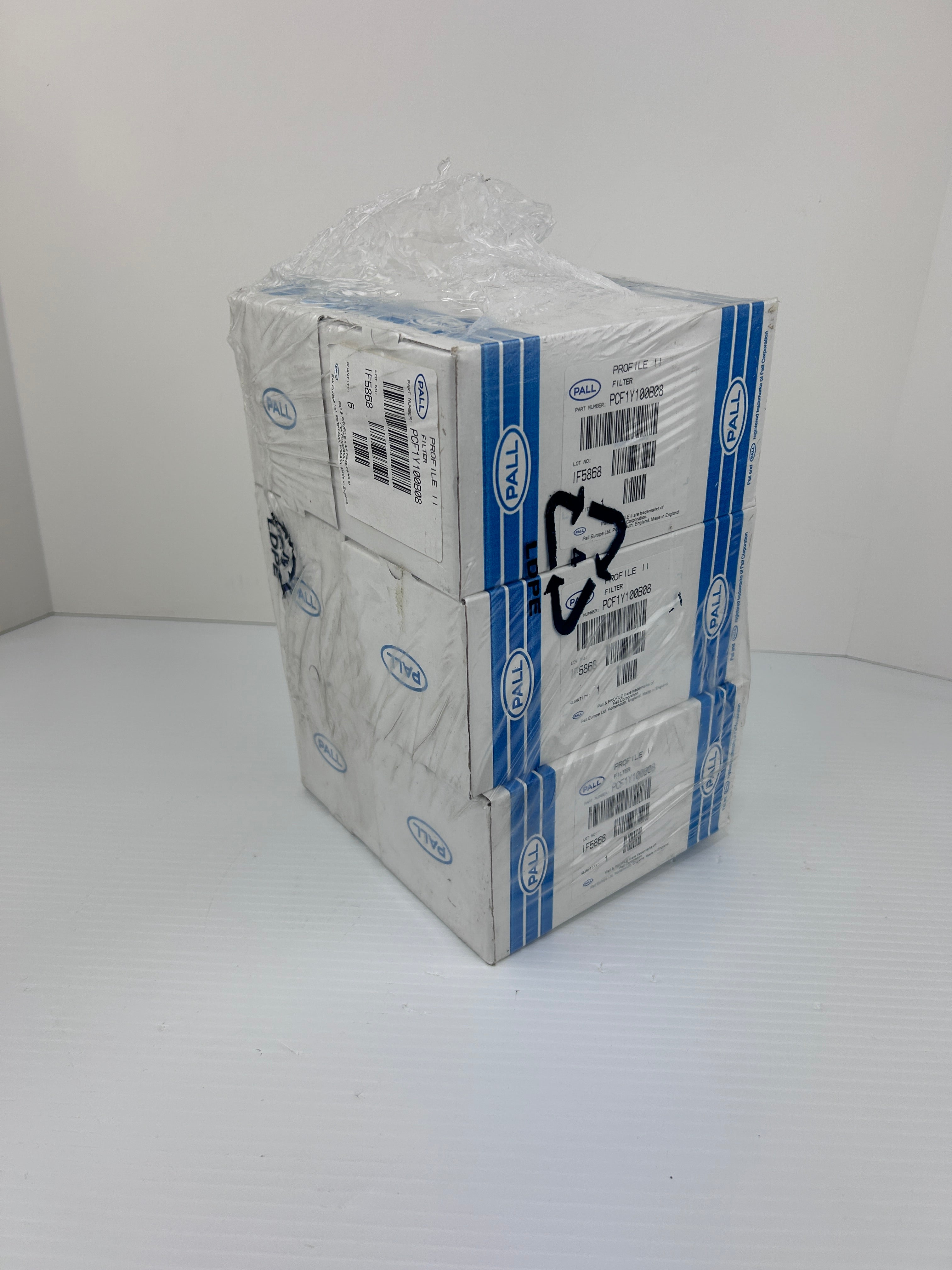 Pall PCF1Y100B08 Profile Filter Cartridge - Lot of 6
