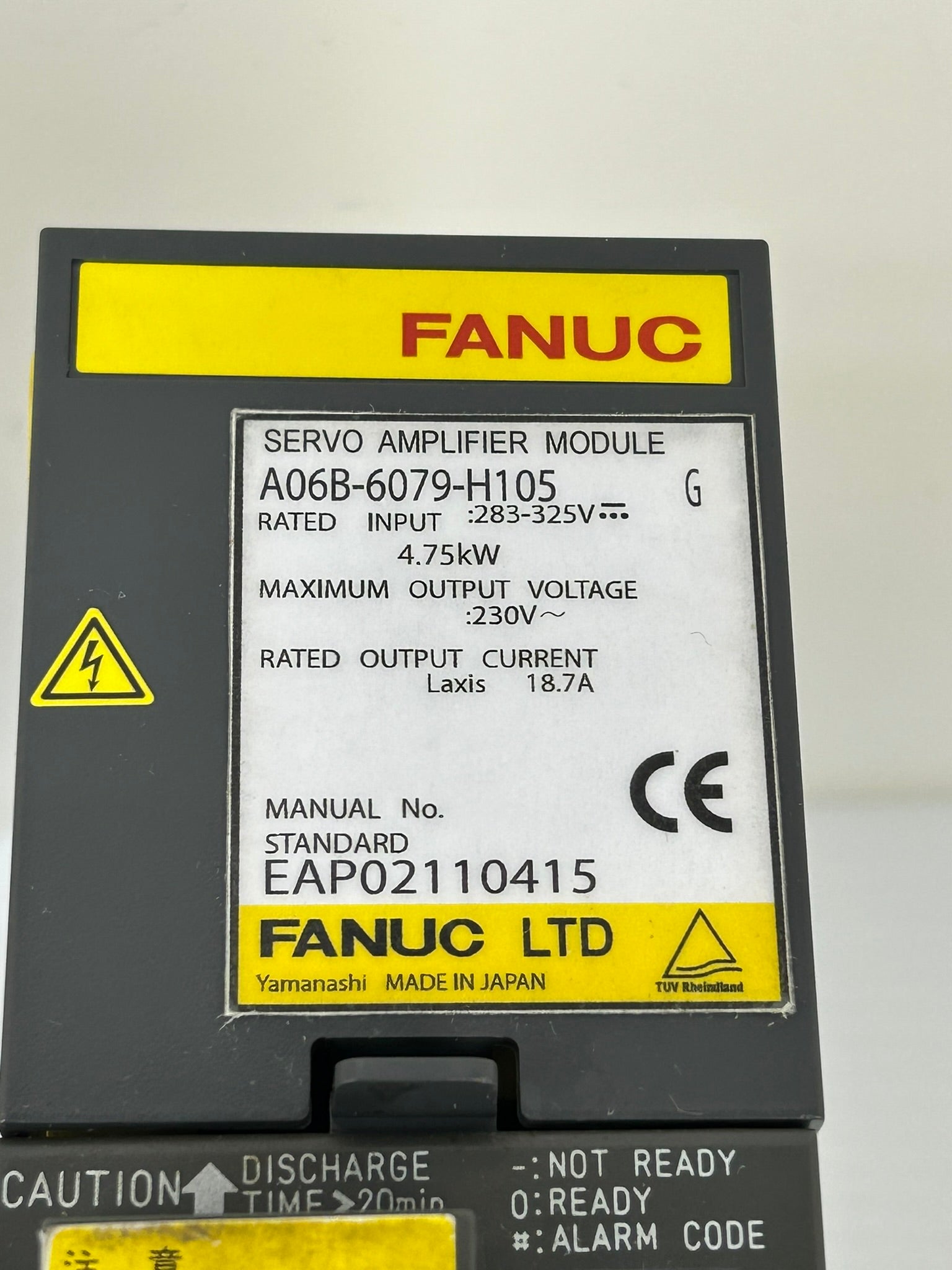 Fanuc A06B-6079-H105 Servo Amplifier Module Drive Series G