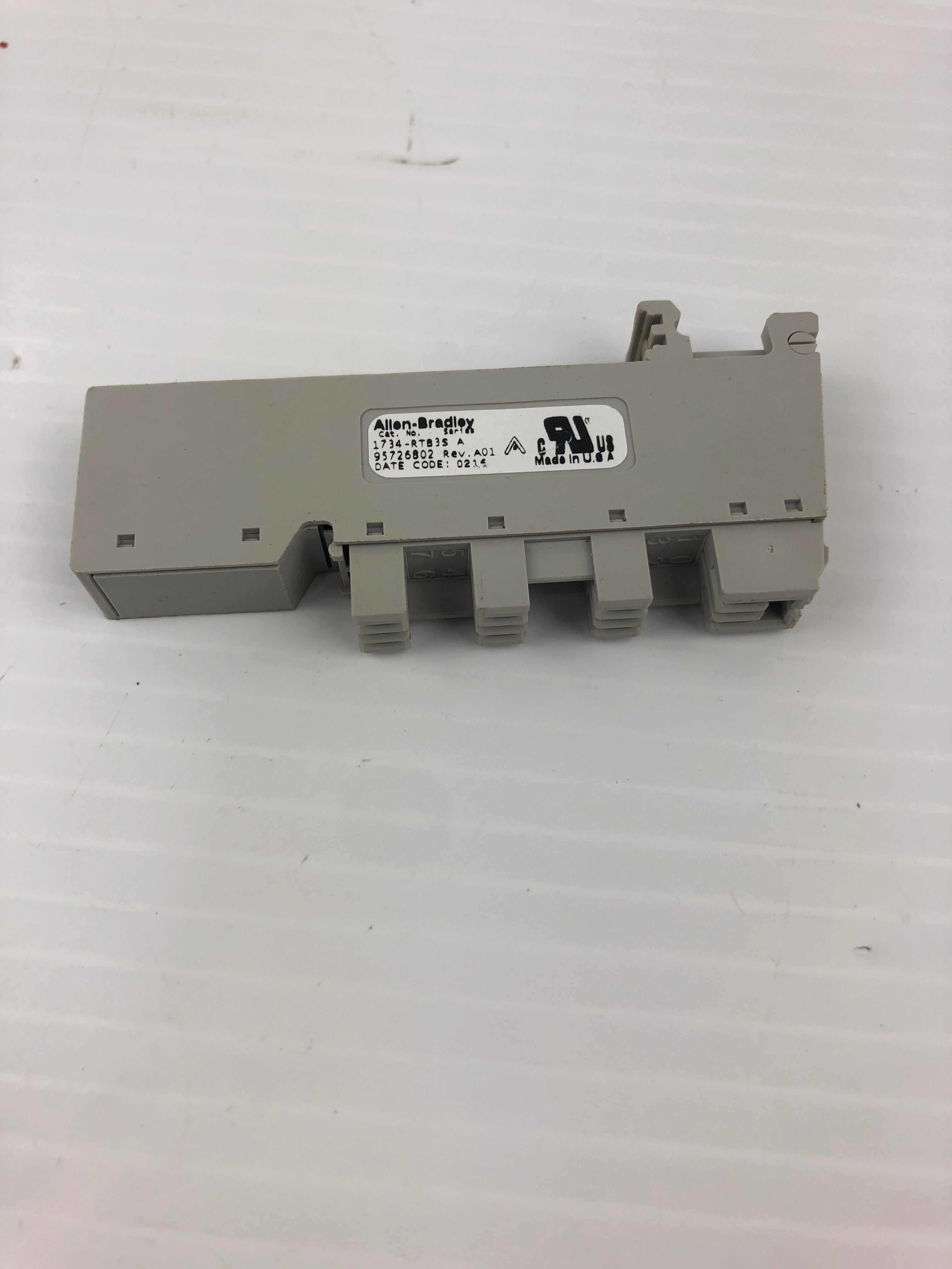Allen-Bradley 1734-RTB3S Terminal Block Series A 95726802 Rev A01