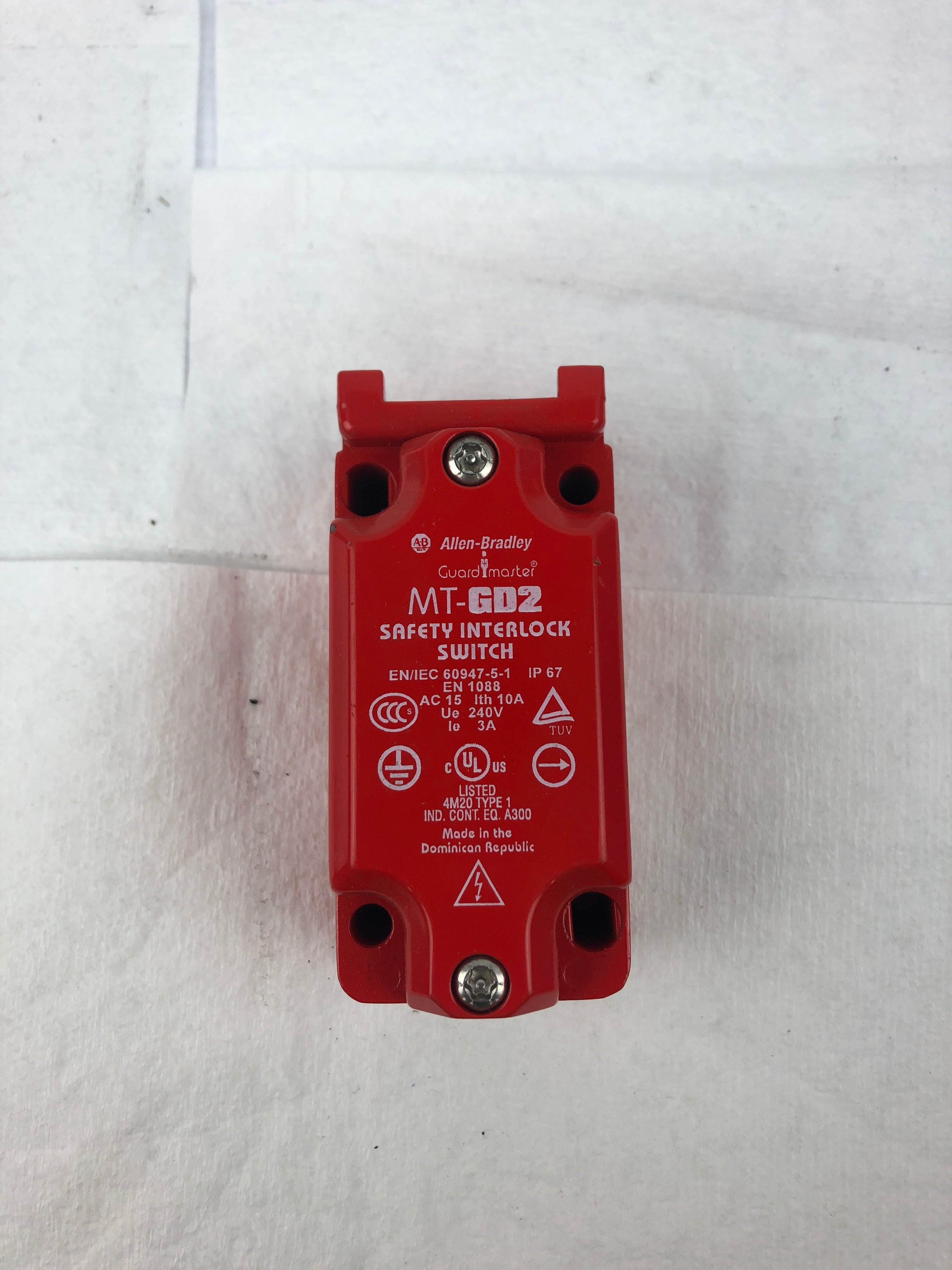 Allen-Bradley MT-GD2 Guard Master Safety Interlock Switch 440K-MT55029