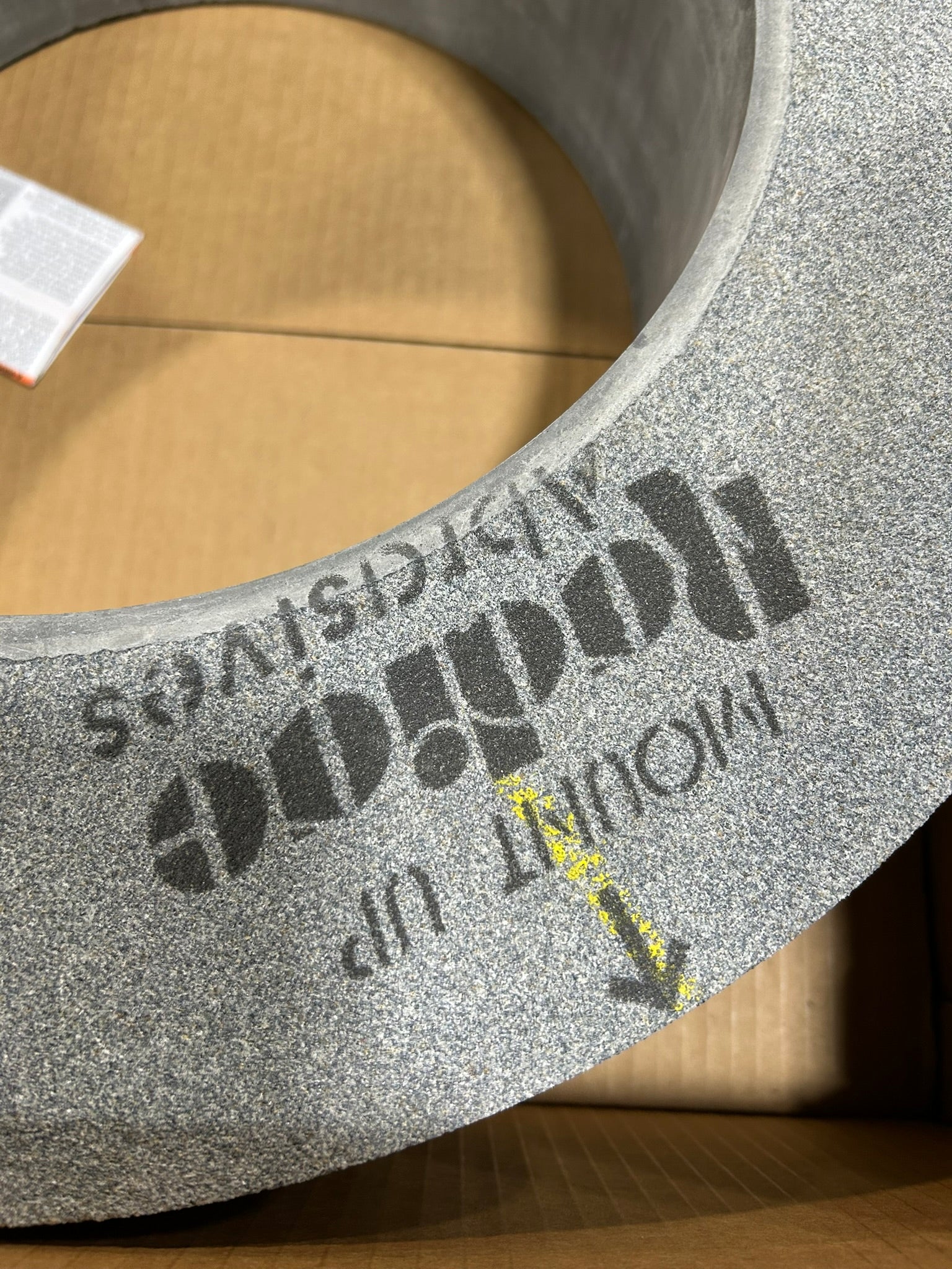 Radiac Abrasives 200617061 Grinding Wheel 20" x 6" x 12" 1623 RPM 30478422