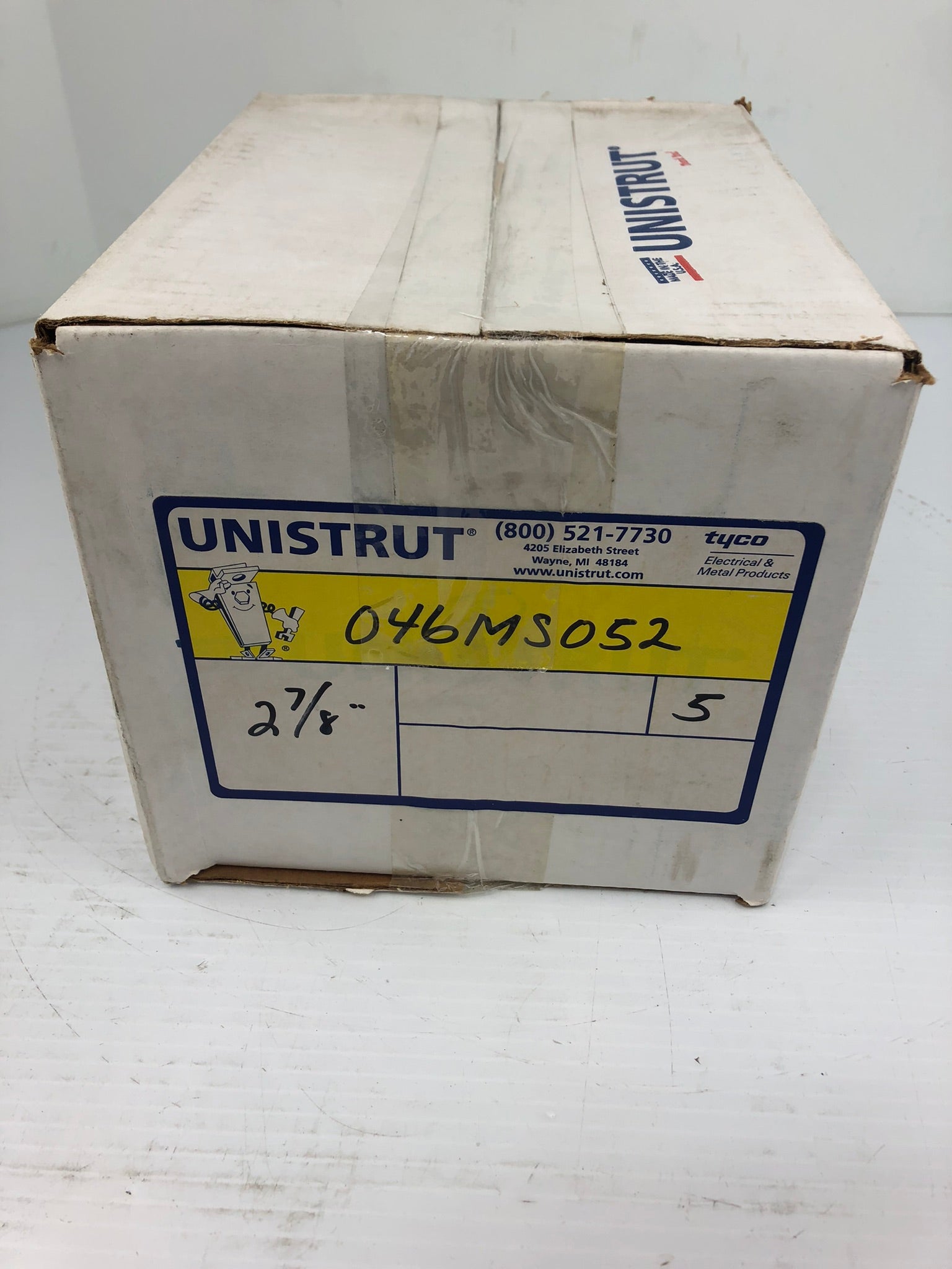 Unistrut Tyco Cush-a-Clamp Clamps 046MS052 - Box of 5