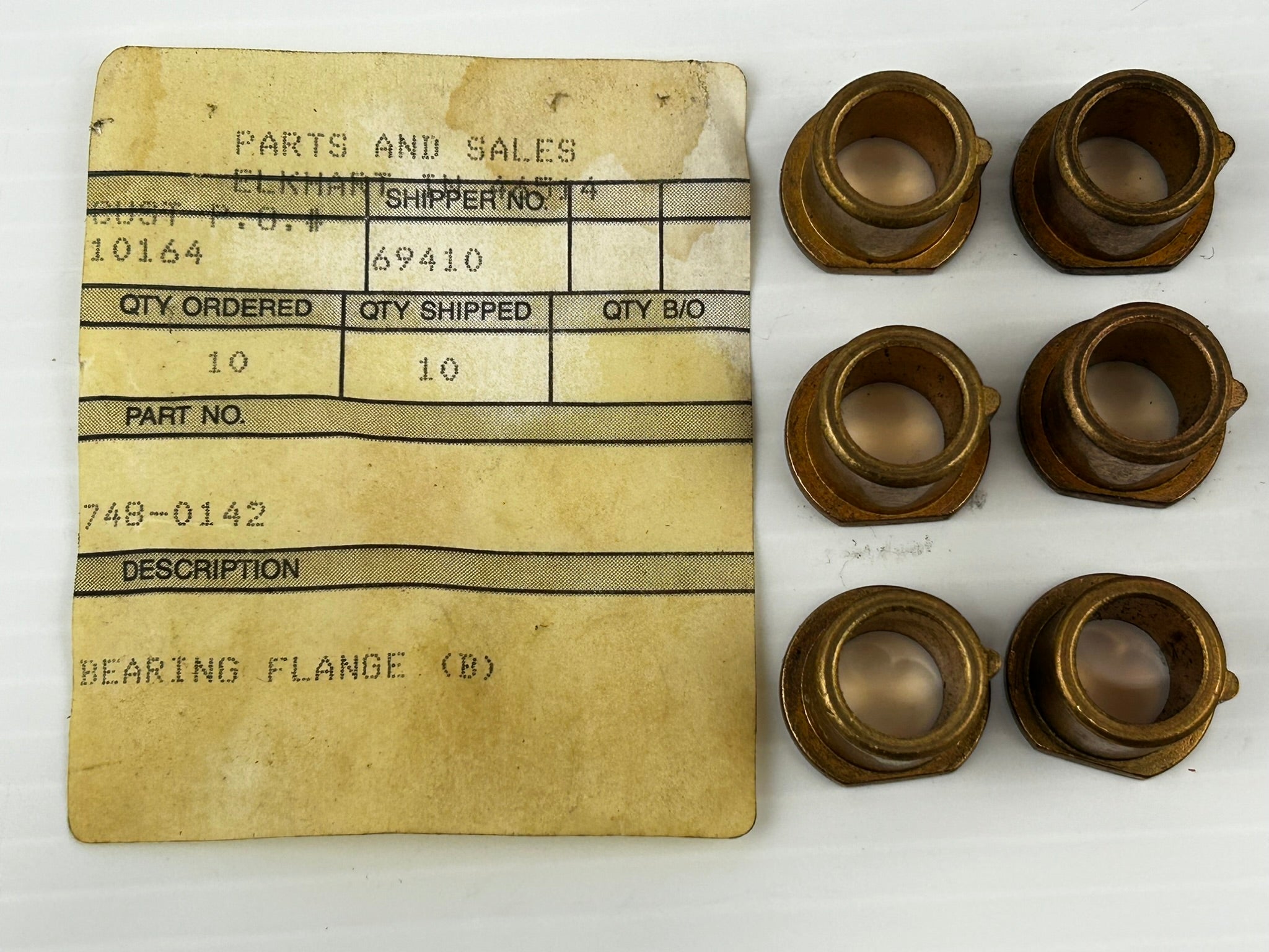 MTD 748-0142 Bearing Flange - Package of 6