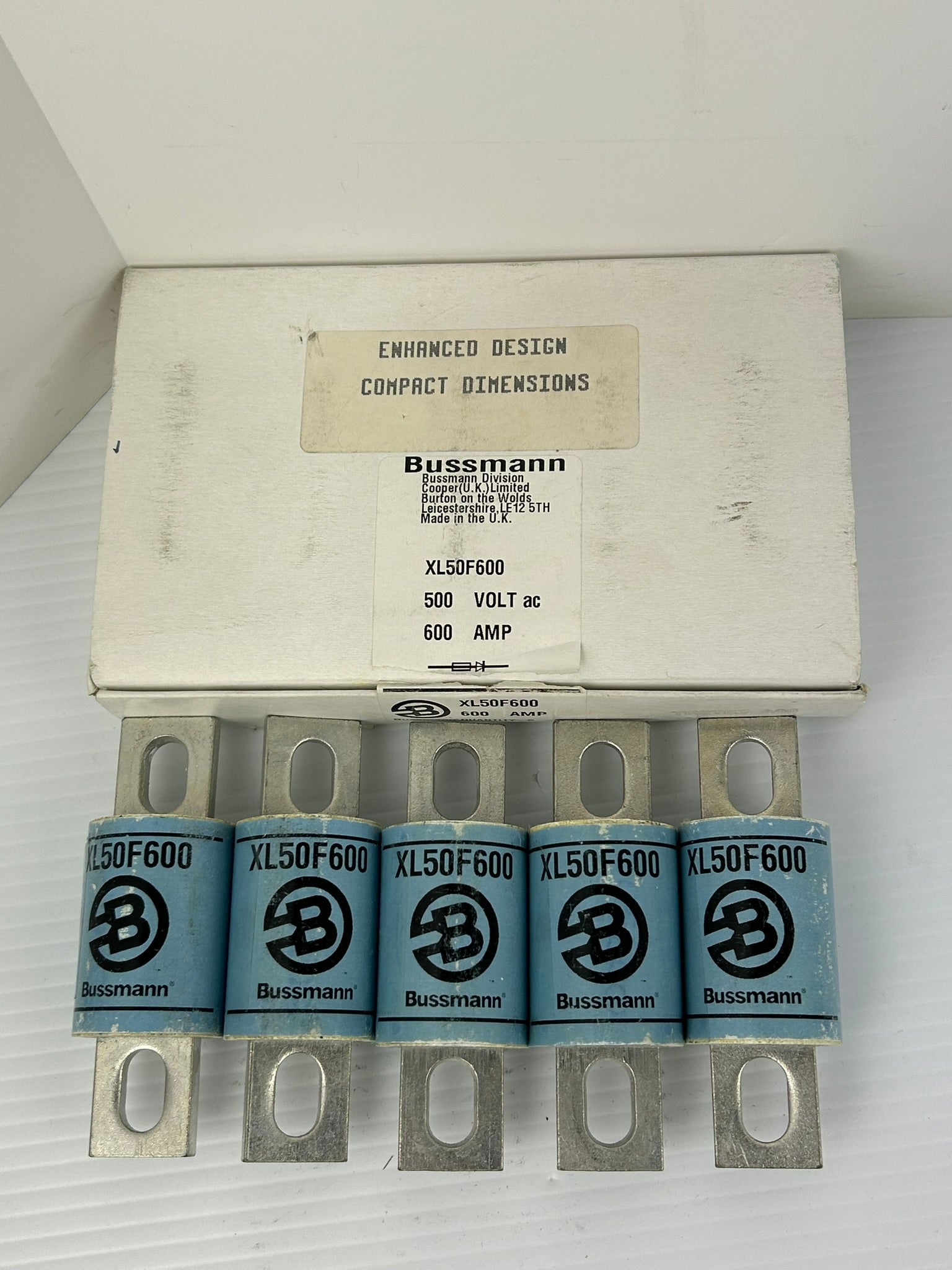Bussmann XL50F600 Fuses 500VAC 600A - Box of 5
