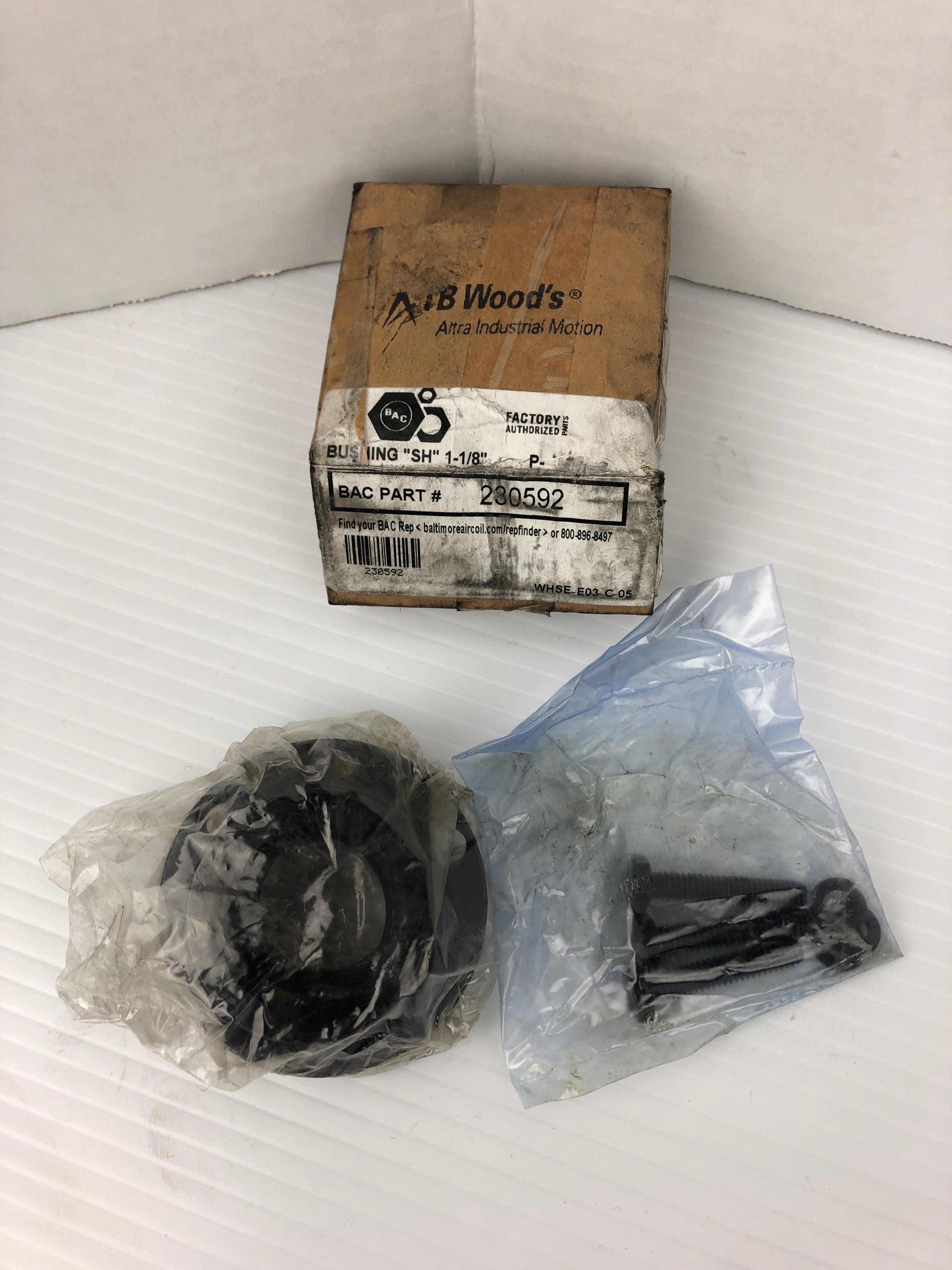 TB Woods SHX1 1/8" PFT Bushing SH 1-1/8"