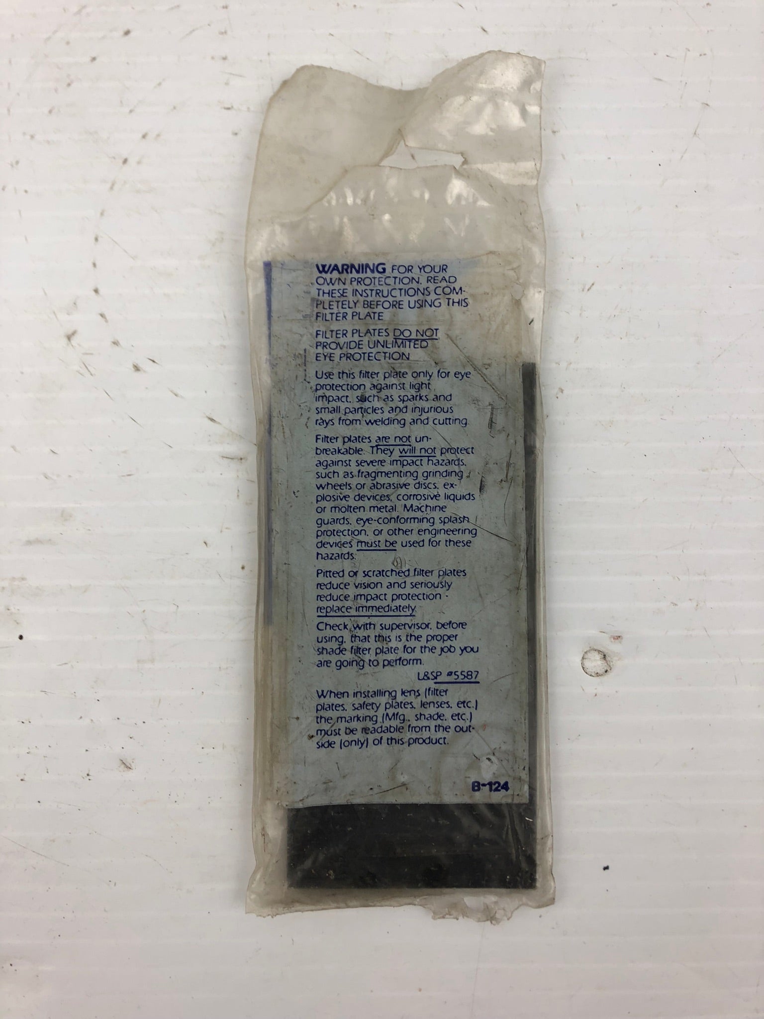 Comfort 932-105 Impact Resistant Filter Plate 2" x 4-1/4" Shade 8