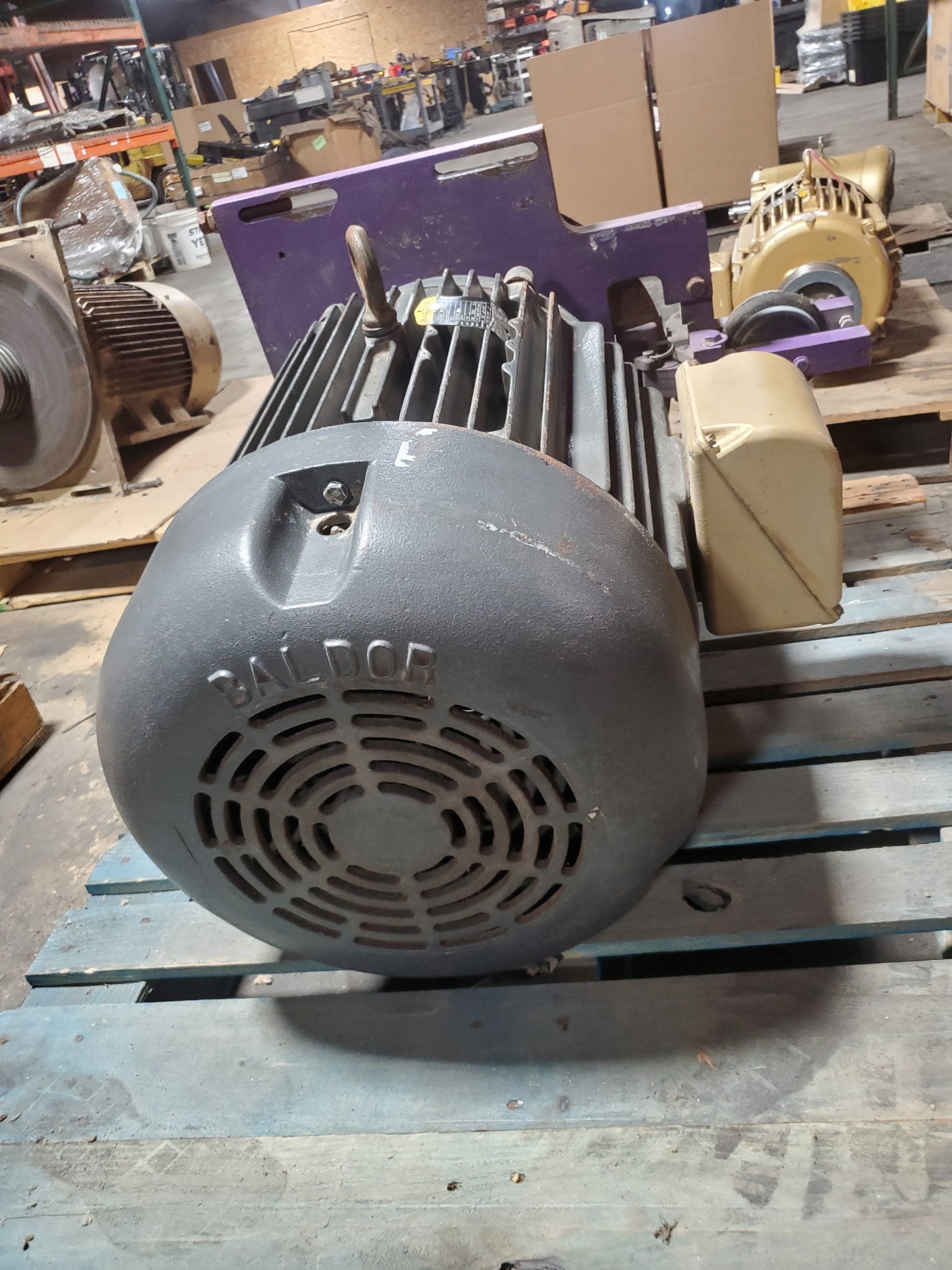 Baldor M4308T Industrial Electric Motor 40HP 230/460V 3PH TEFC 1185 RPM 364T