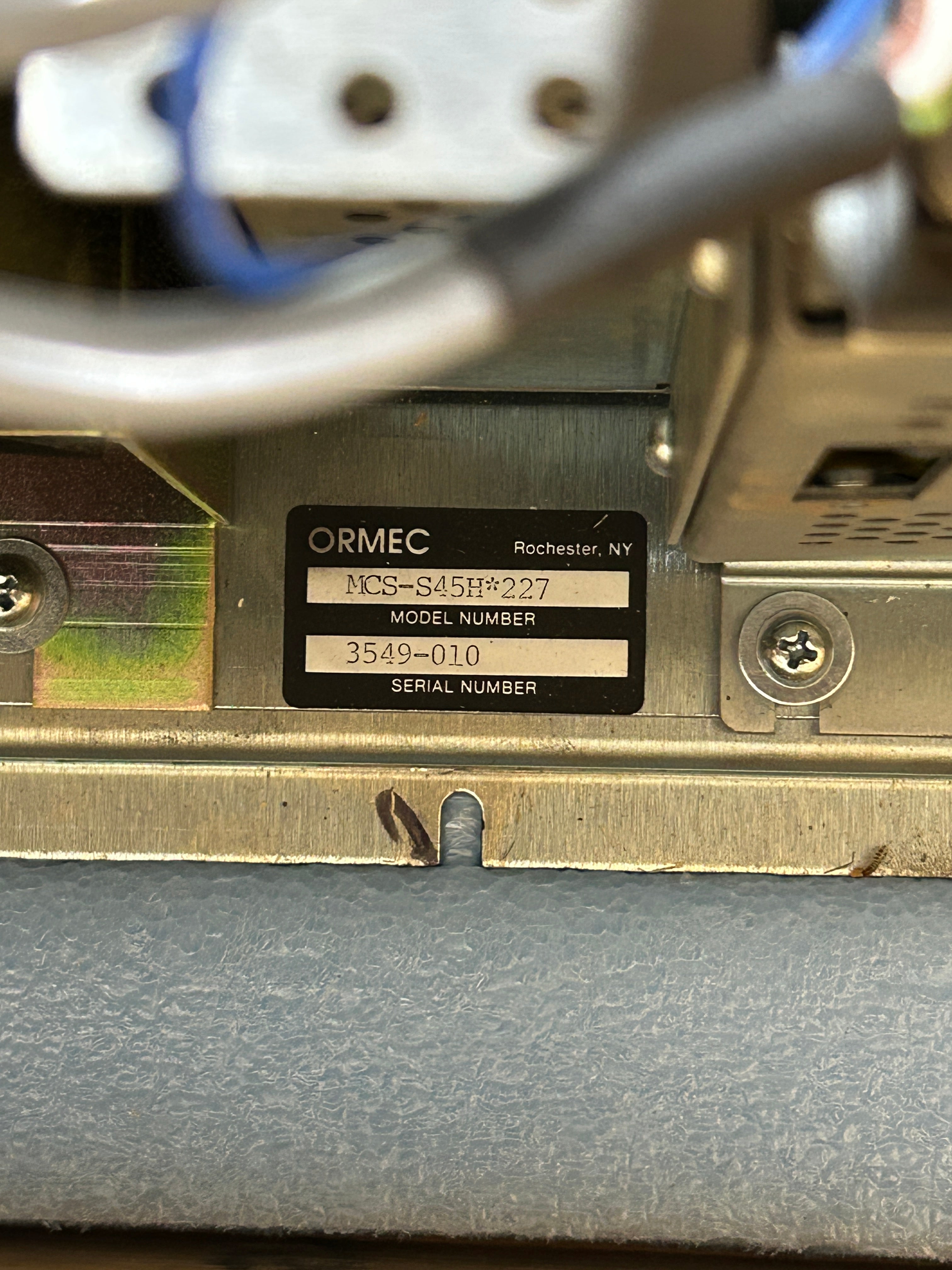 Ormec MCS-S45H*227 Servo Drive Assembly Breaker LF-330 Noise Filter 3549-010