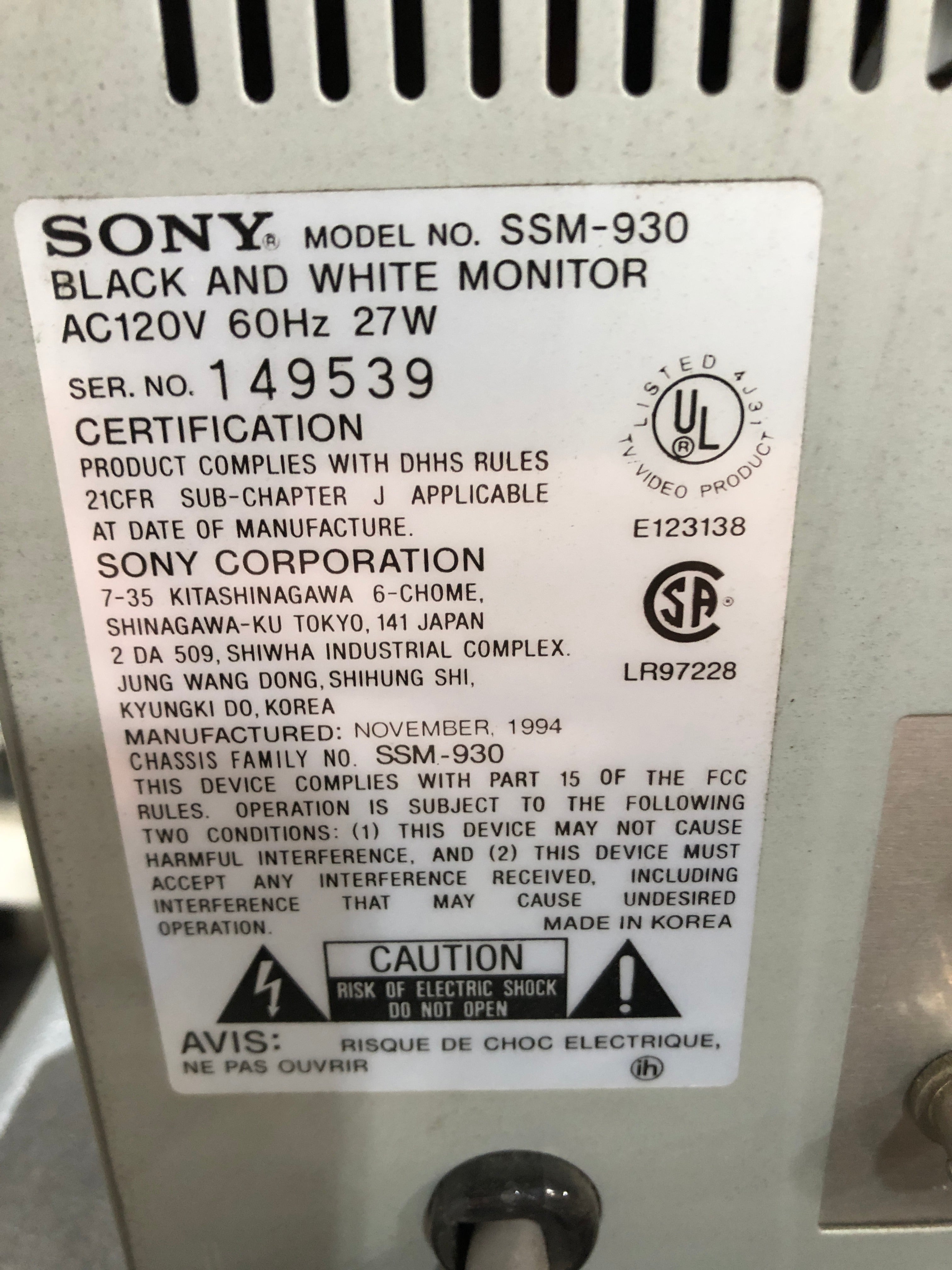 Western Lithotech W2675 Acculite Machine with Two Monitors 1PH 60 Cycle 1 FLA