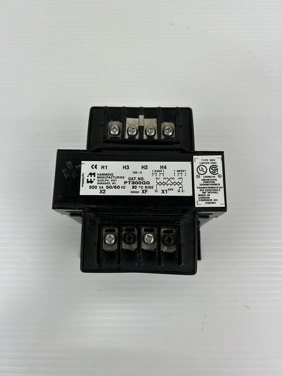 Hammond Manufacturing PT300QG Transformer 300VA 50/60Hz