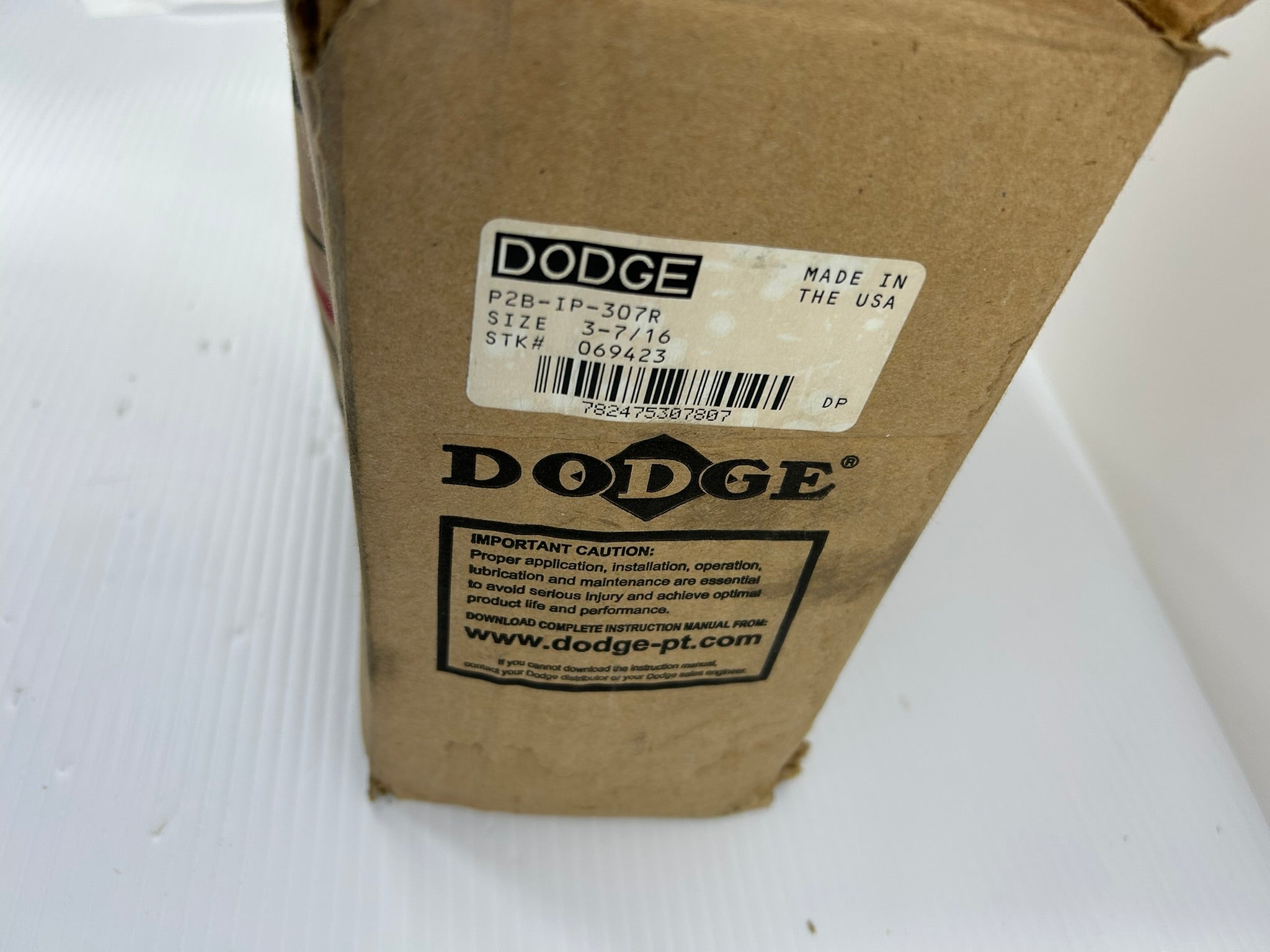 Dodge P2B-IP-307R Imperial Pillow Block Roller Bearing 3-7/16" 069423