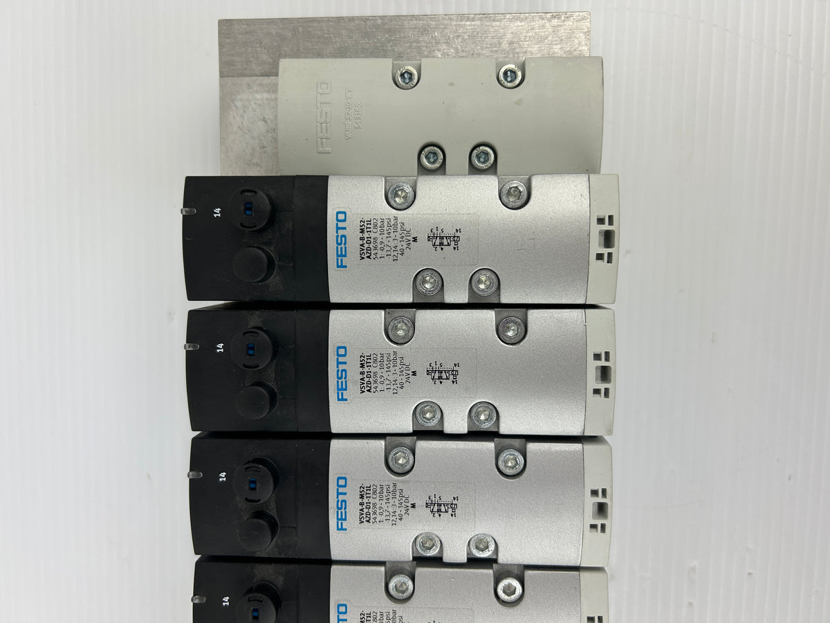 Festo Valve Assembly VTSA-FB CPX-FB13 VSVA-B-M52-AZD-D1-1T1L VABB-S2-10-WT