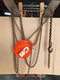CM Cyclone 1 Ton Chain Hoist with Load Limiter SA208PH Army Type Trolley