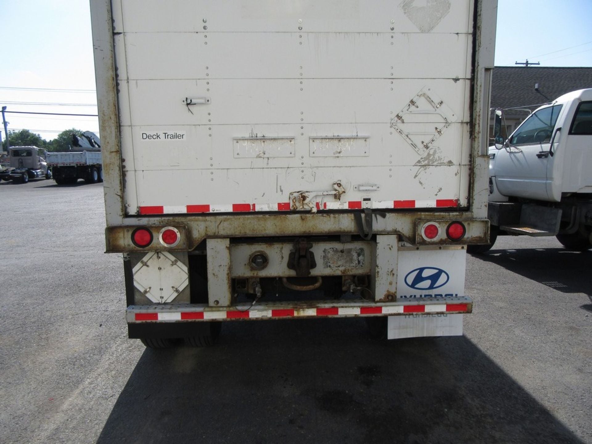 2015 Stoughton Pup Dry Van Semi Trailer 28' Spring / Roll Up 1DW1A2810FS620445