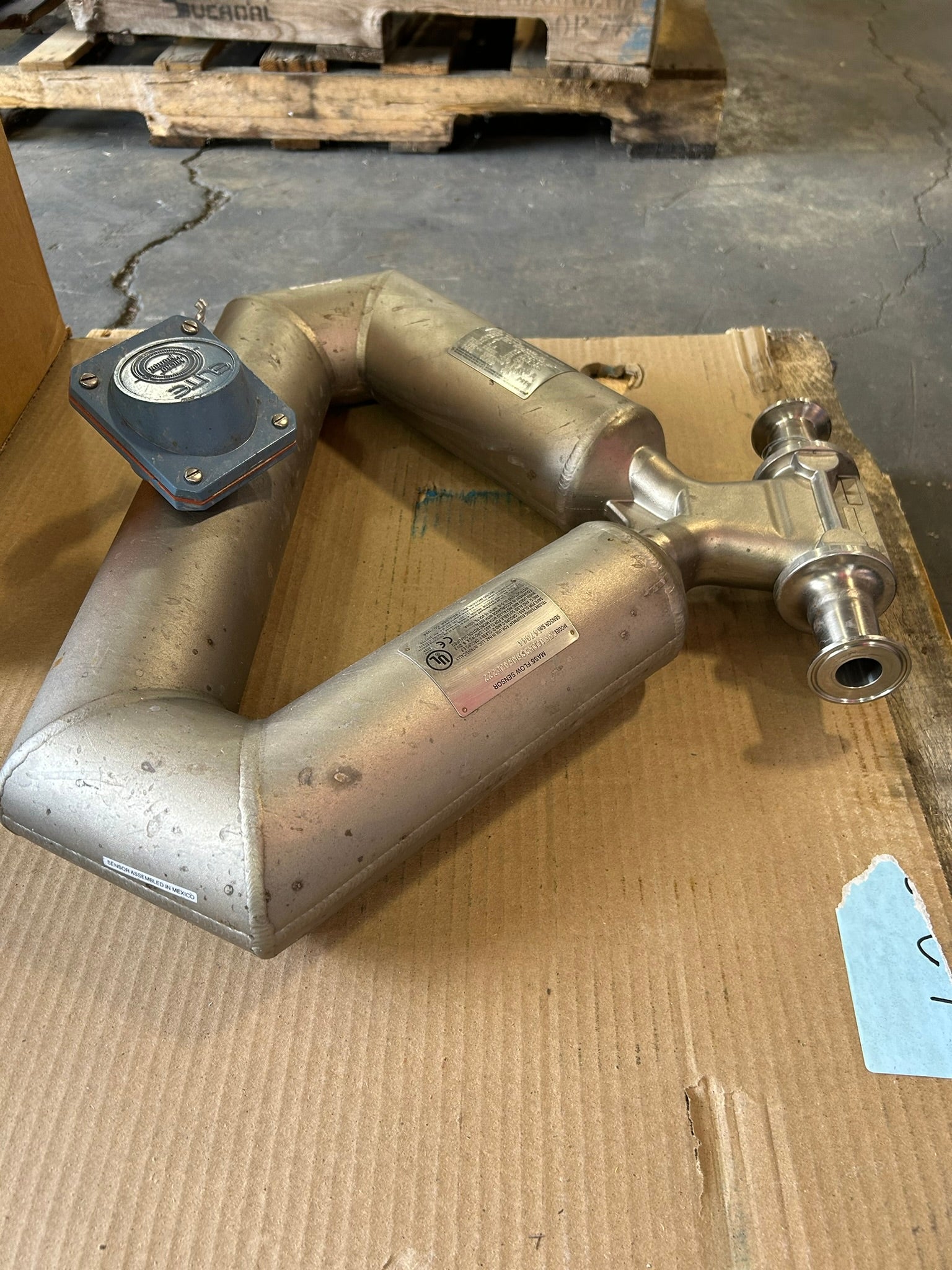 Micro Motion CMF100M339NRAUEZZZ Mass Flow Sensor 275PMAX 625PSIG