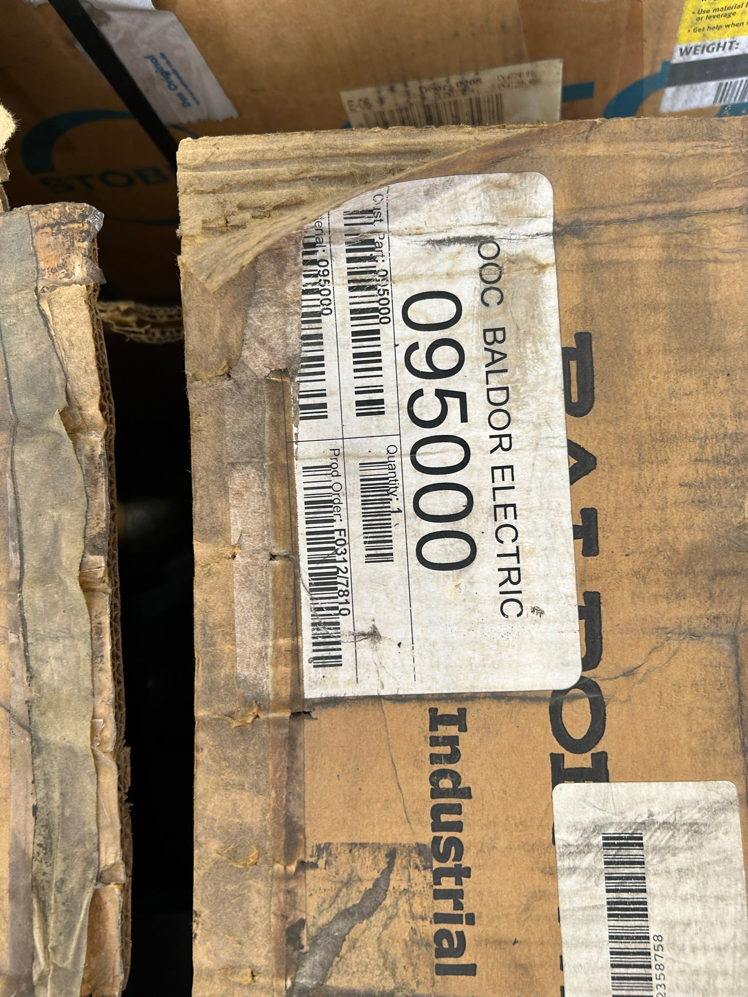 Baldor Reliance 095000 1.5HP 3PH Industrial Electric Motor 208-230/460V 1760RPM