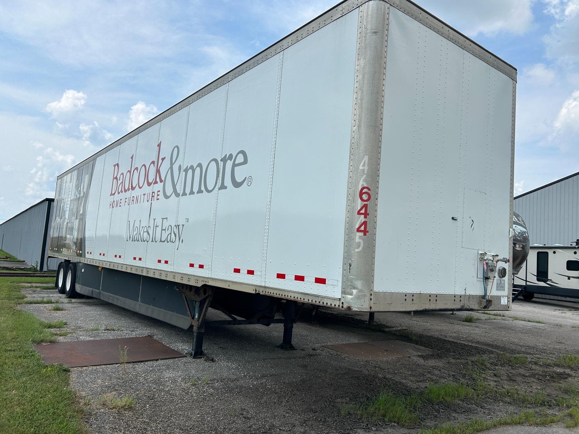 2010 Wabash Dry Van Trailer 53' #644 Title Swing Spring Ride 1JJV532DXAL363356